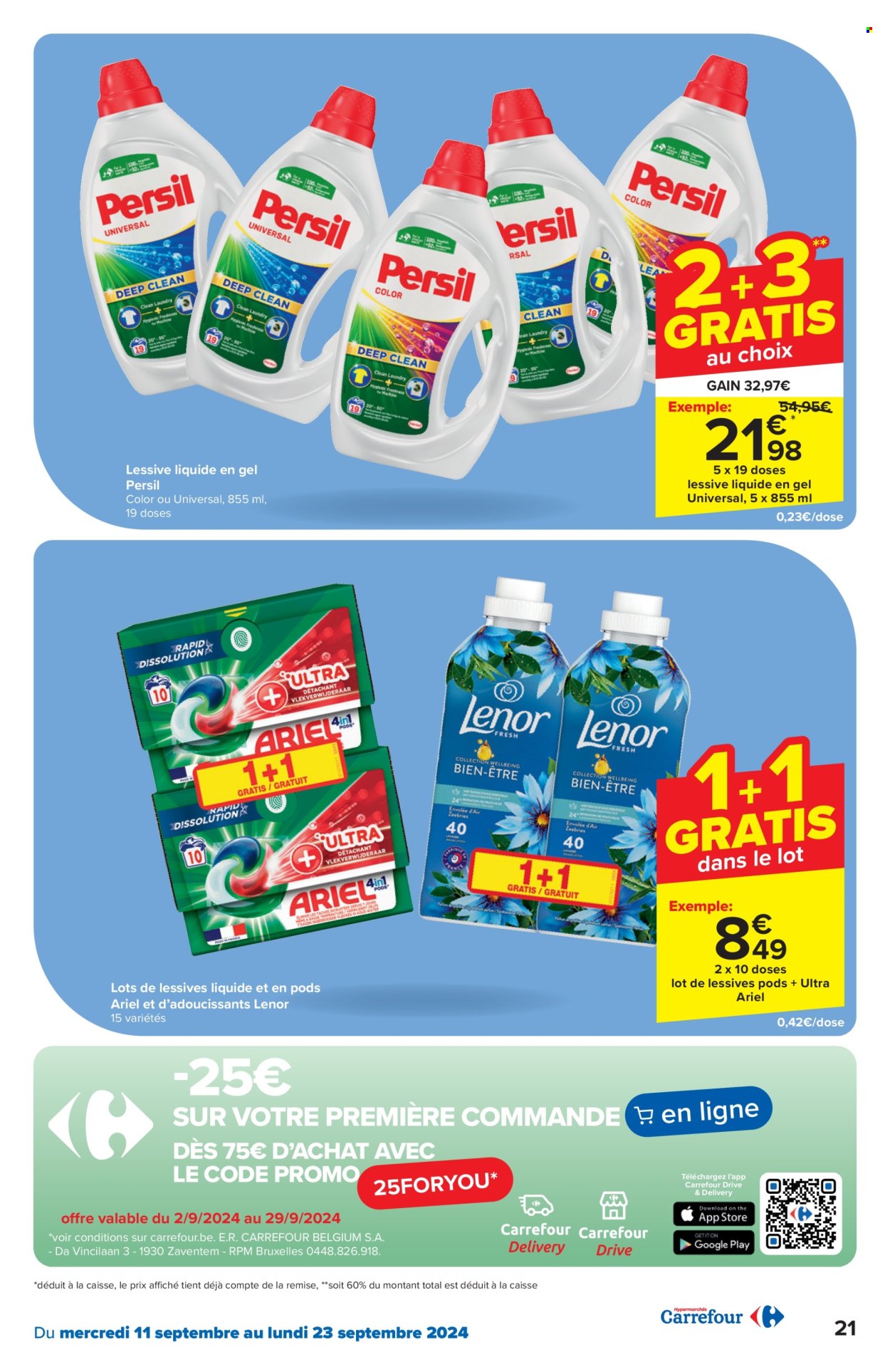 Catalogue Carrefour hypermarkt - 11.9.2024 - 23.9.2024. Page 21.