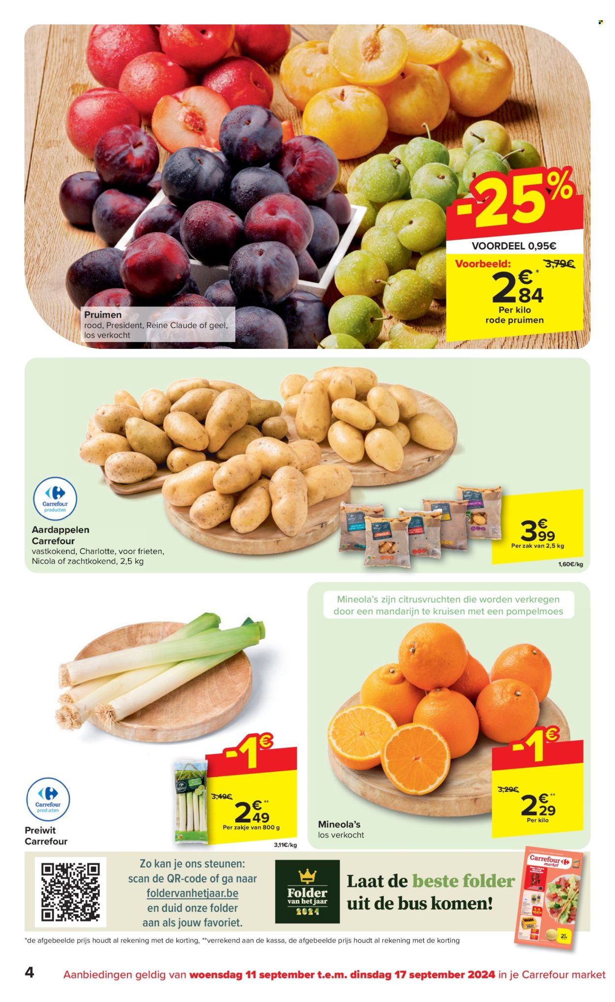 Catalogue Carrefour market - 11.9.2024 - 17.9.2024. Page 4.