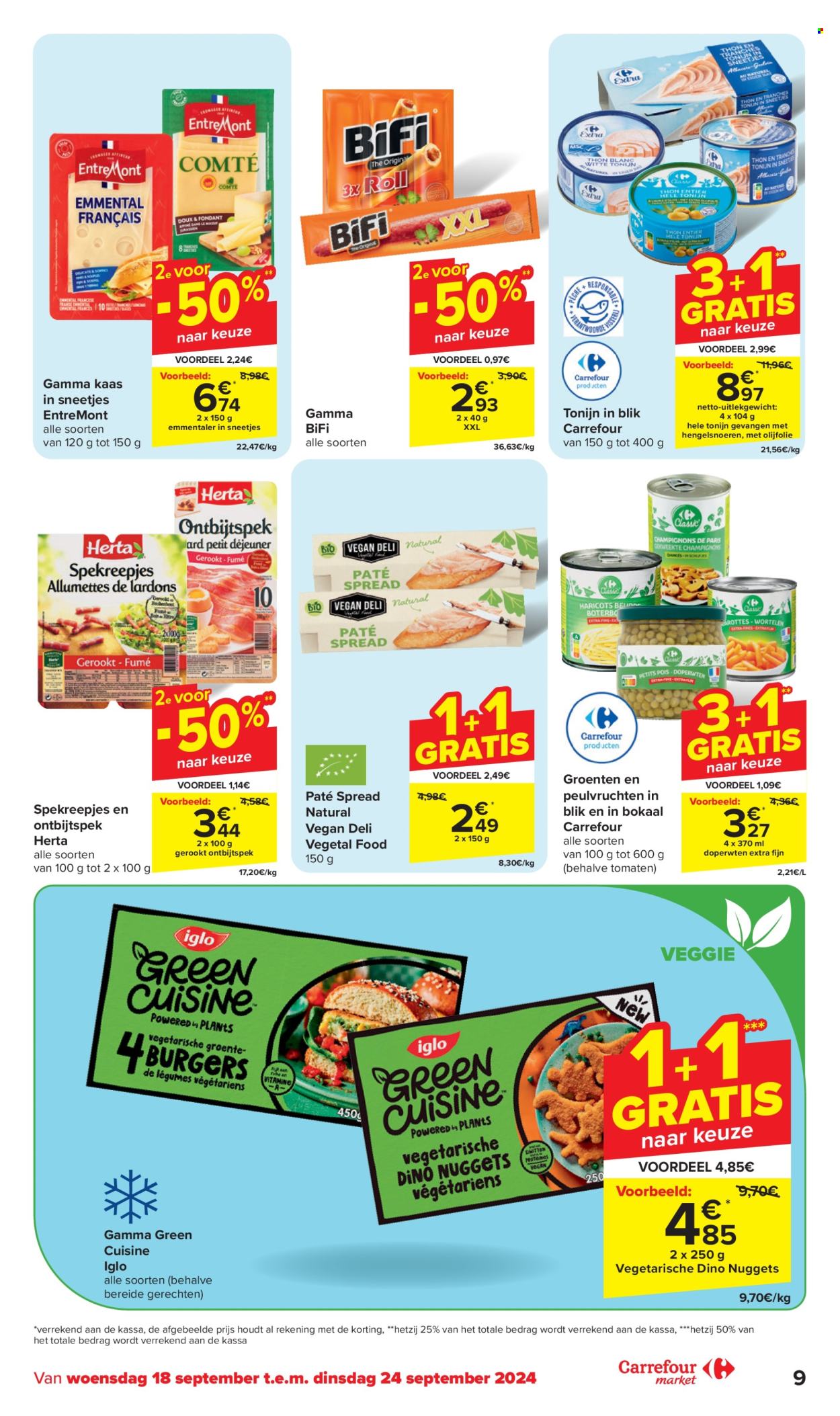 Catalogue Carrefour market - 18.9.2024 - 24.9.2024. Page 9.