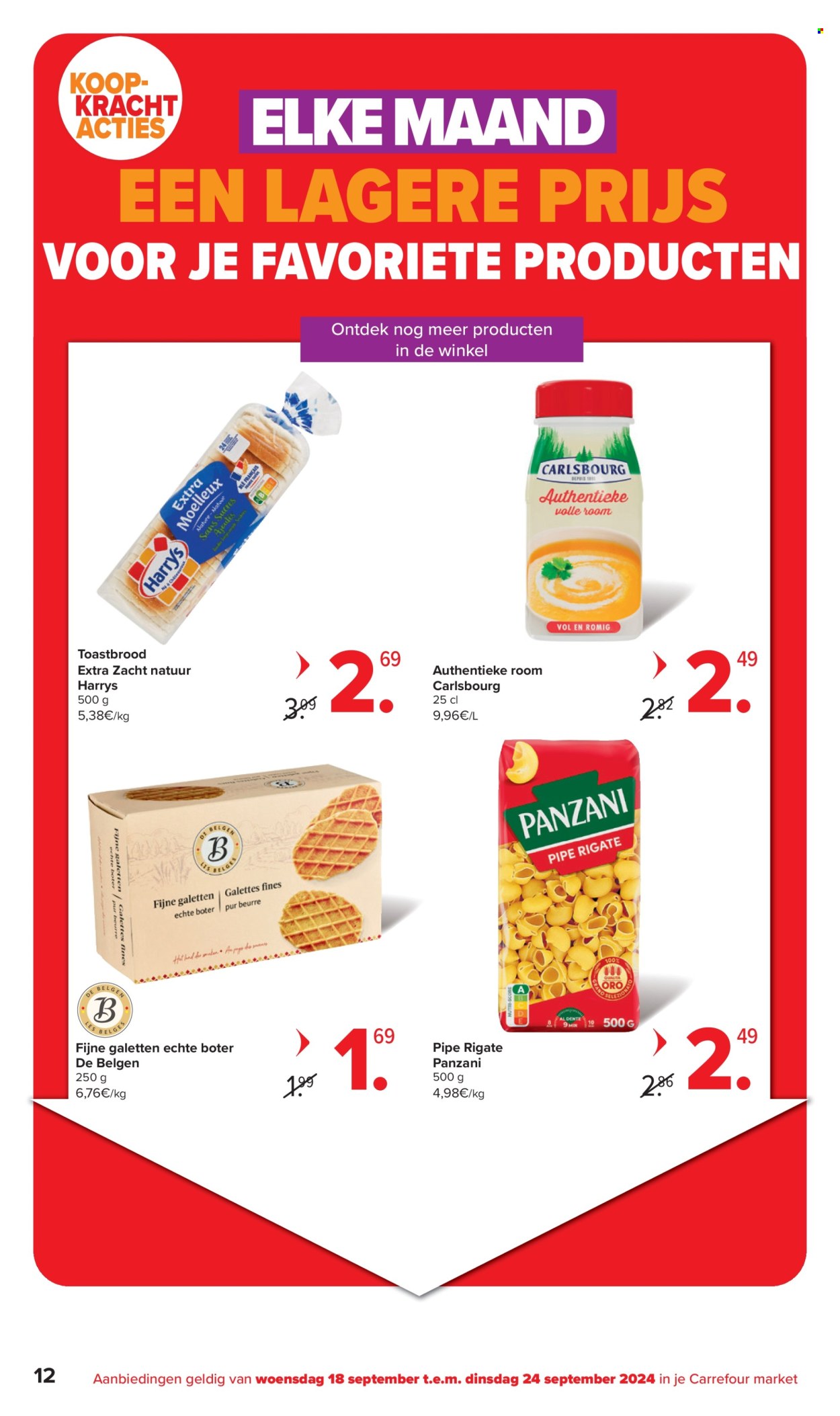 Catalogue Carrefour market - 18.9.2024 - 24.9.2024. Page 12.