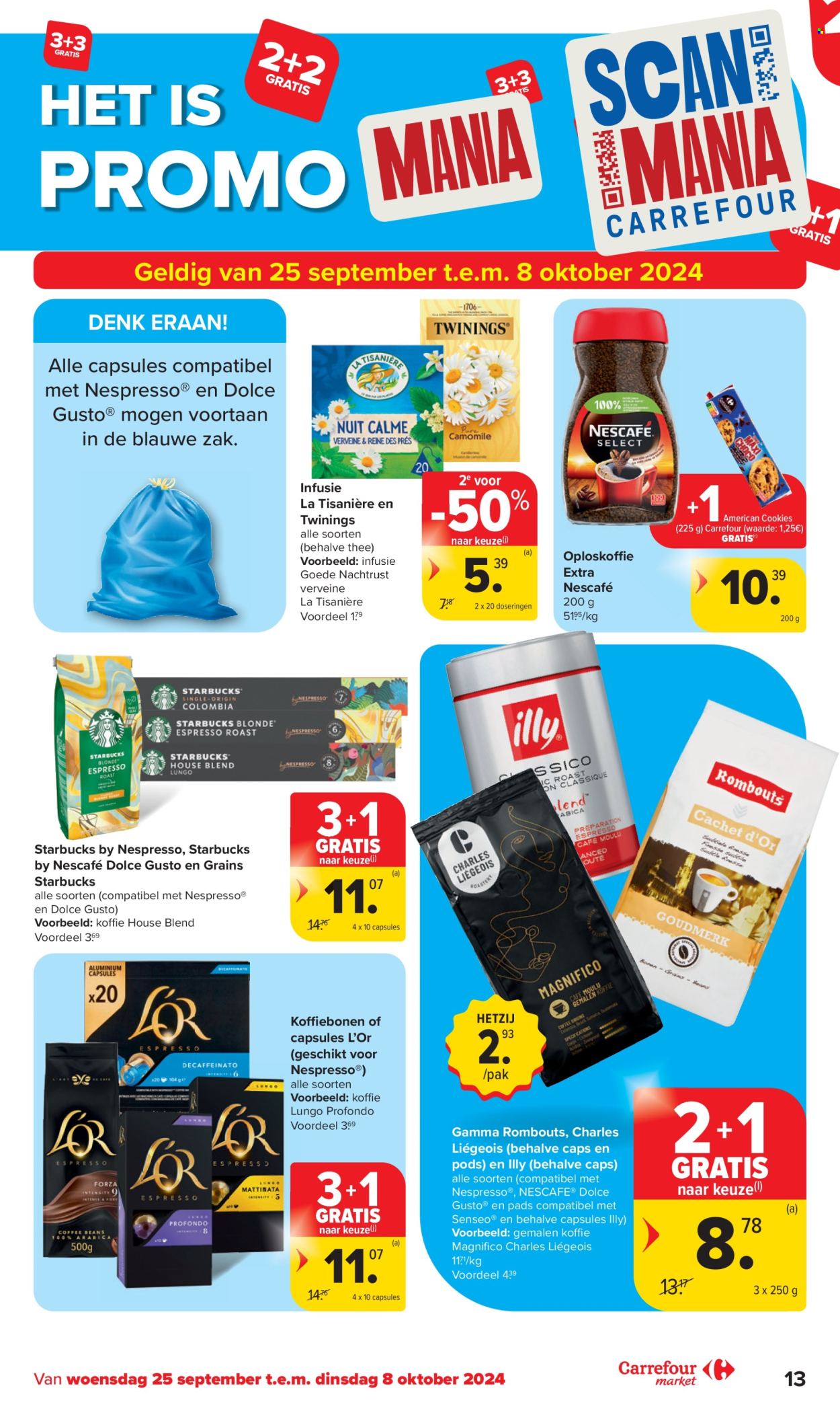 Catalogue Carrefour market - 25.9.2024 - 1.10.2024. Page 13.