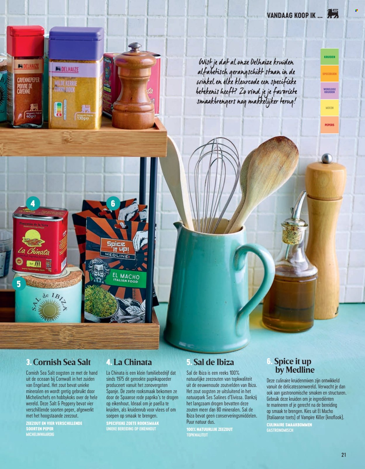 Catalogue Delhaize. Page 21.