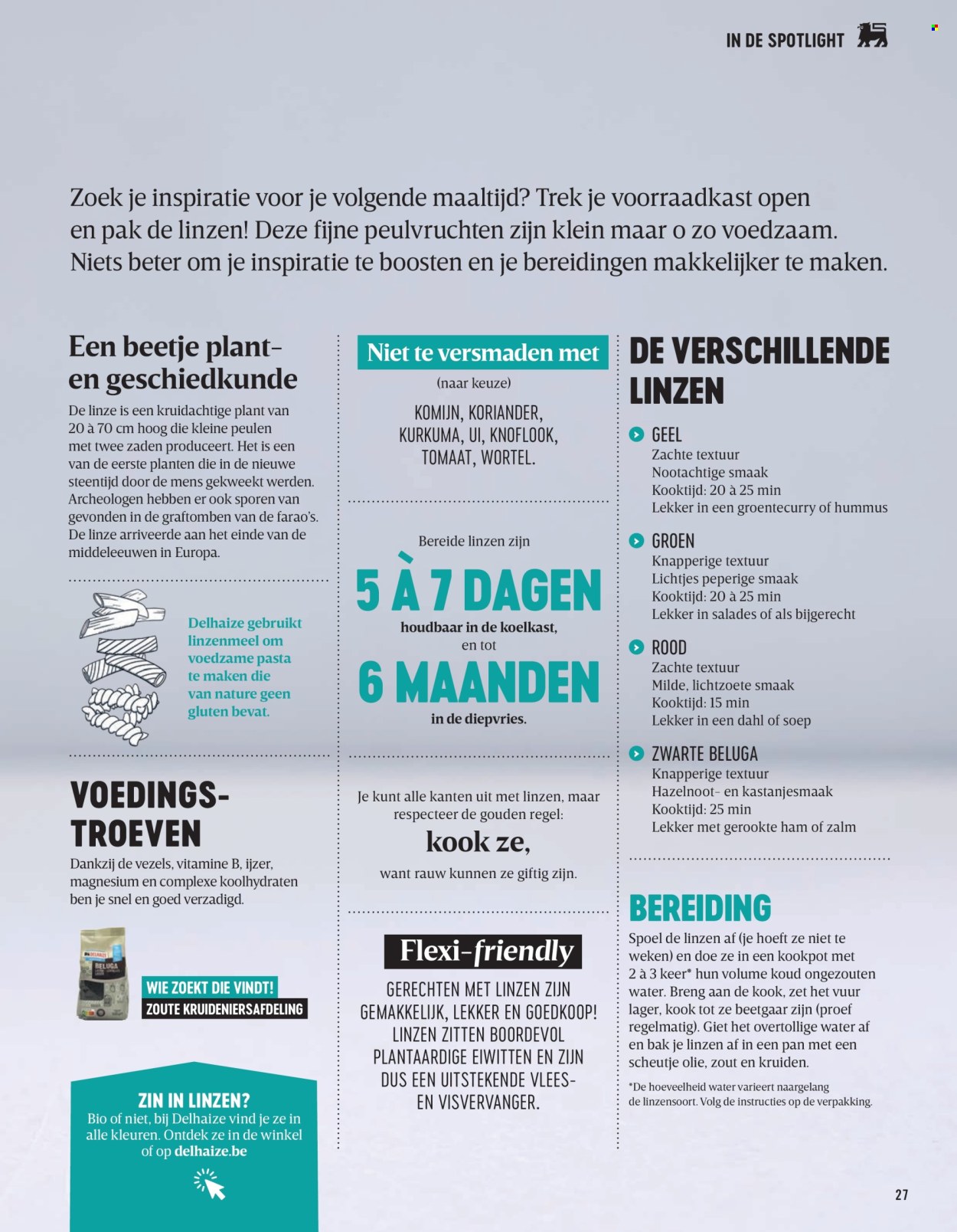 Catalogue Delhaize. Page 27.