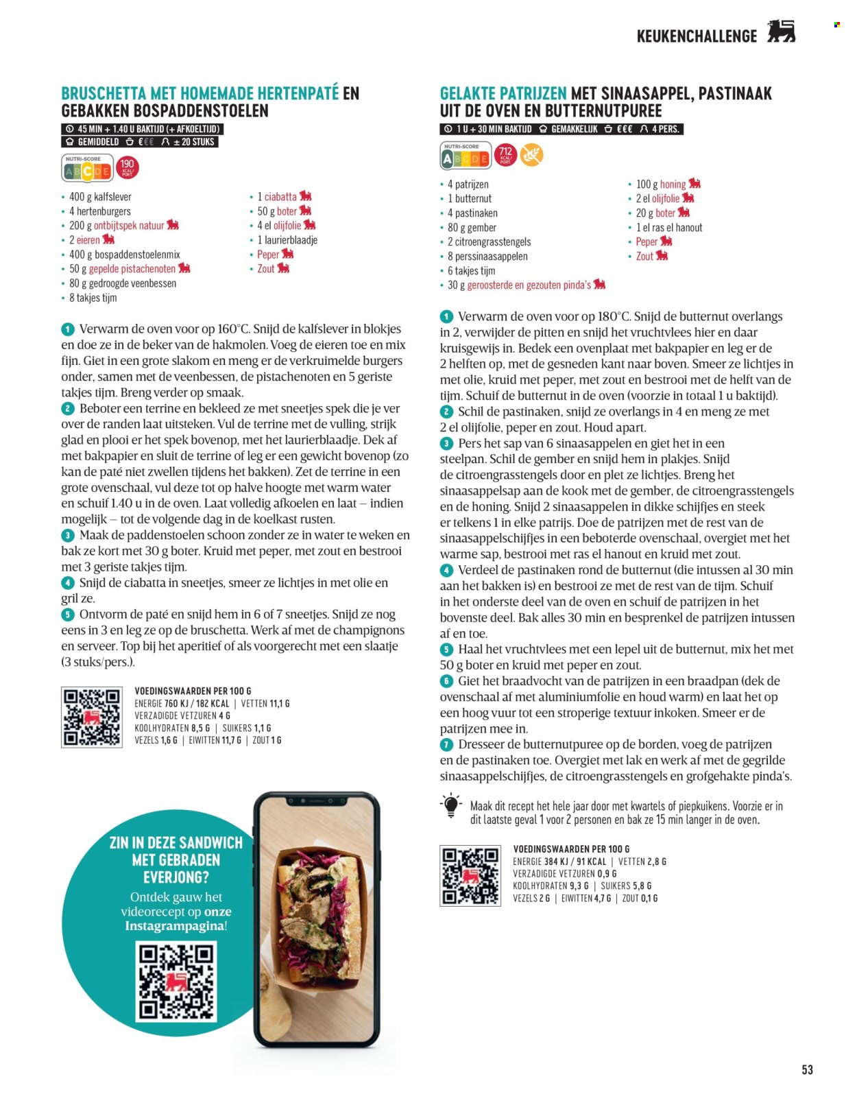 Catalogue Delhaize. Page 53.