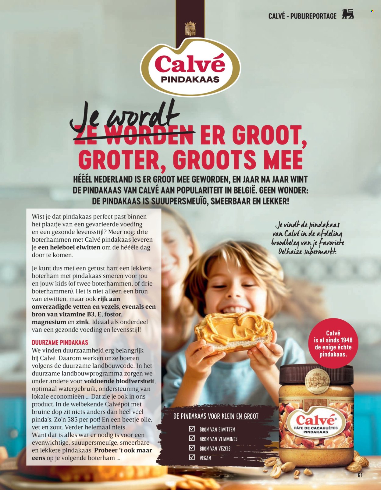 Catalogue Delhaize. Page 61.