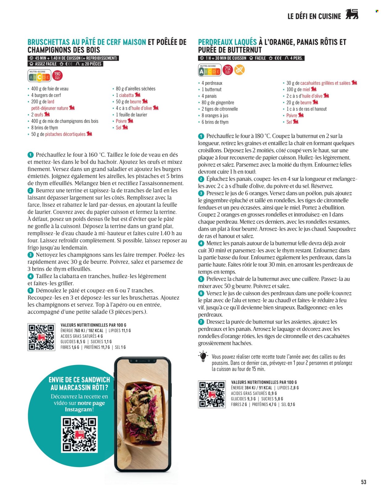 Catalogue Delhaize. Page 53.