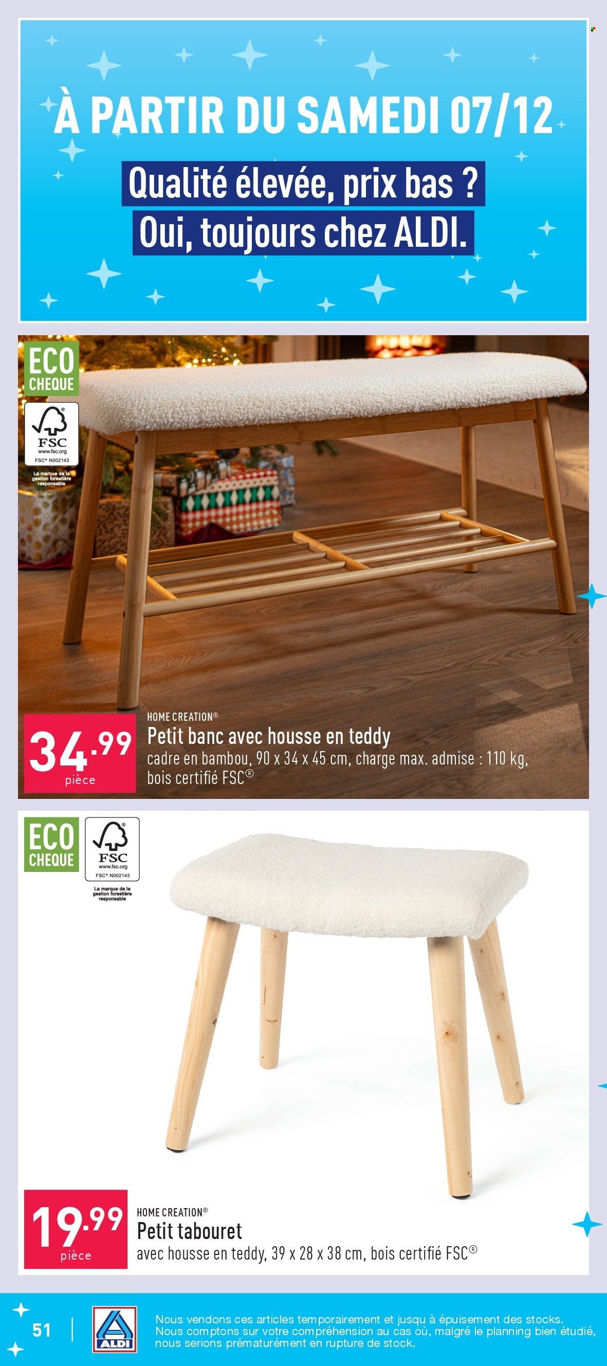 Catalogue ALDI - 2.12.2024 - 7.12.2024. Page 51.