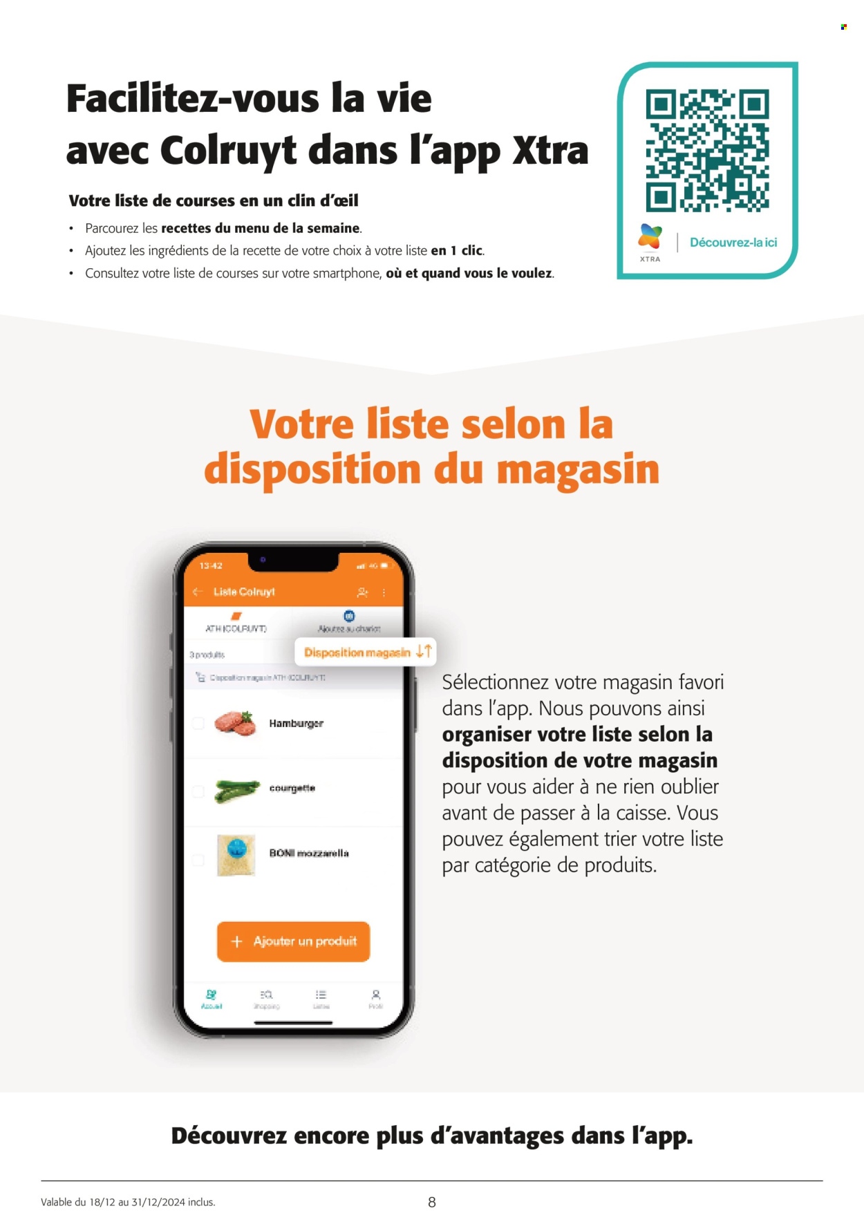 Catalogue Colruyt - 18.12.2024 - 31.12.2024. Page 8.