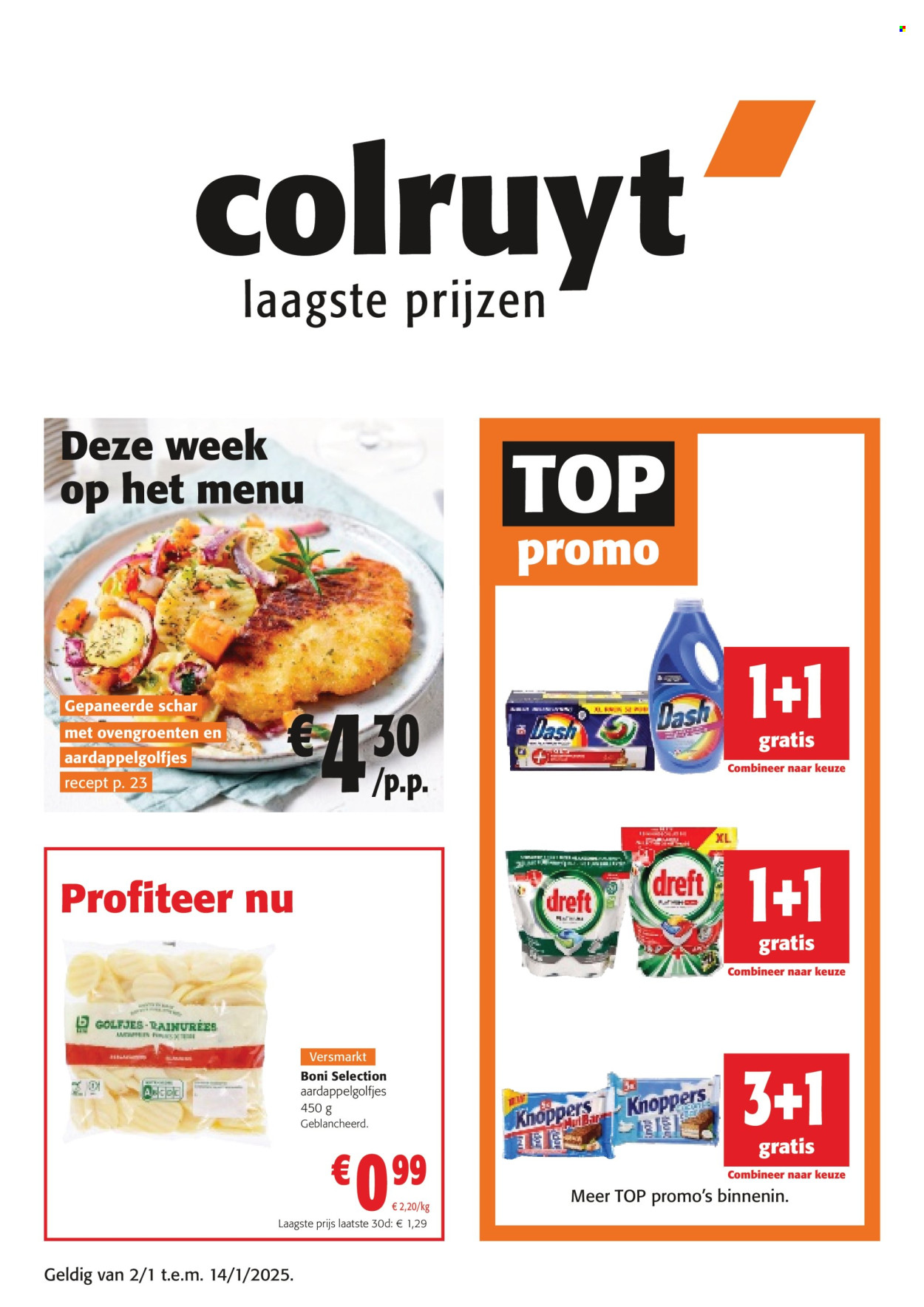 Catalogue Colruyt - 2.1.2025 - 14.1.2025. Page 1.