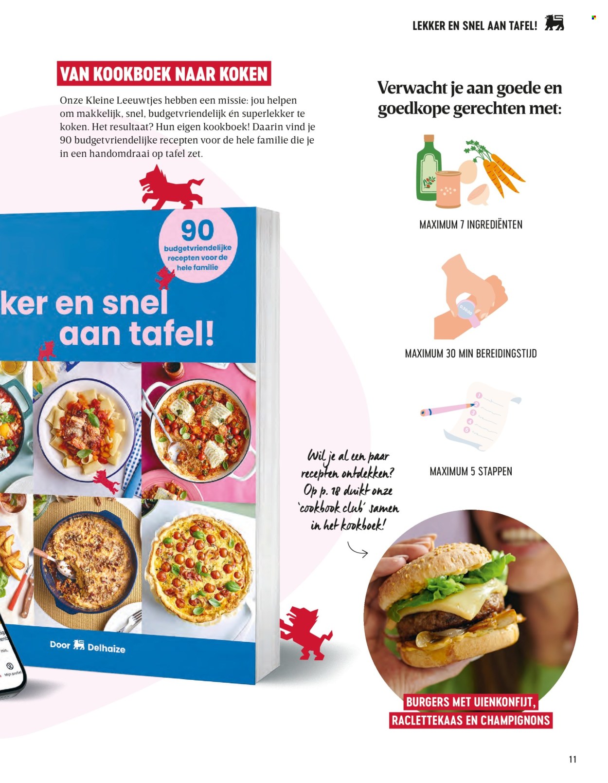 Catalogue Delhaize. Page 11.