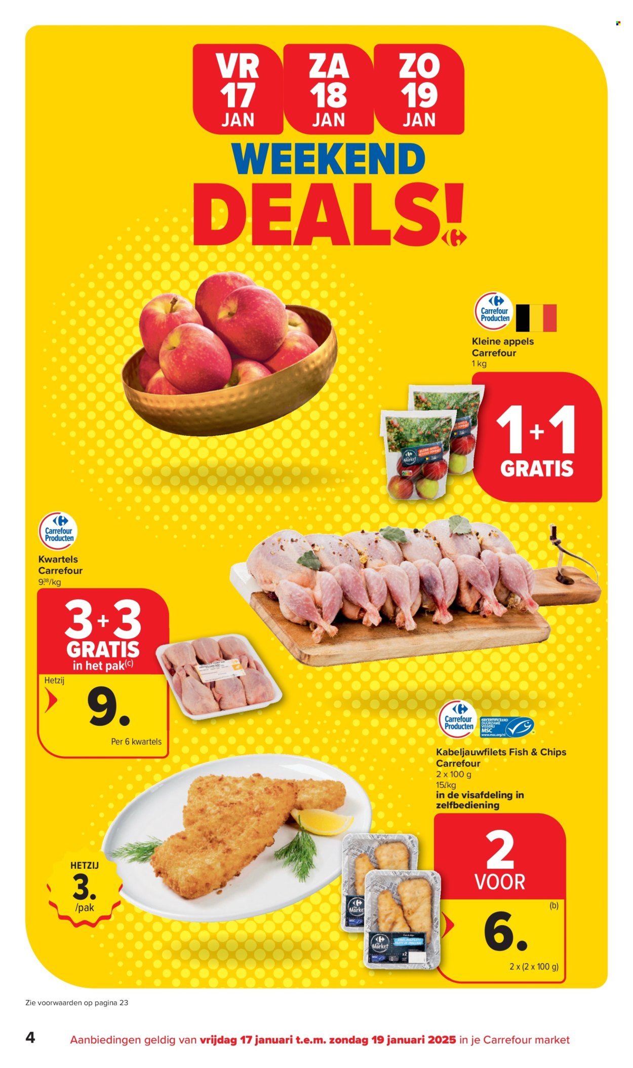 Catalogue Carrefour market - 15.1.2025 - 21.1.2025. Page 4.