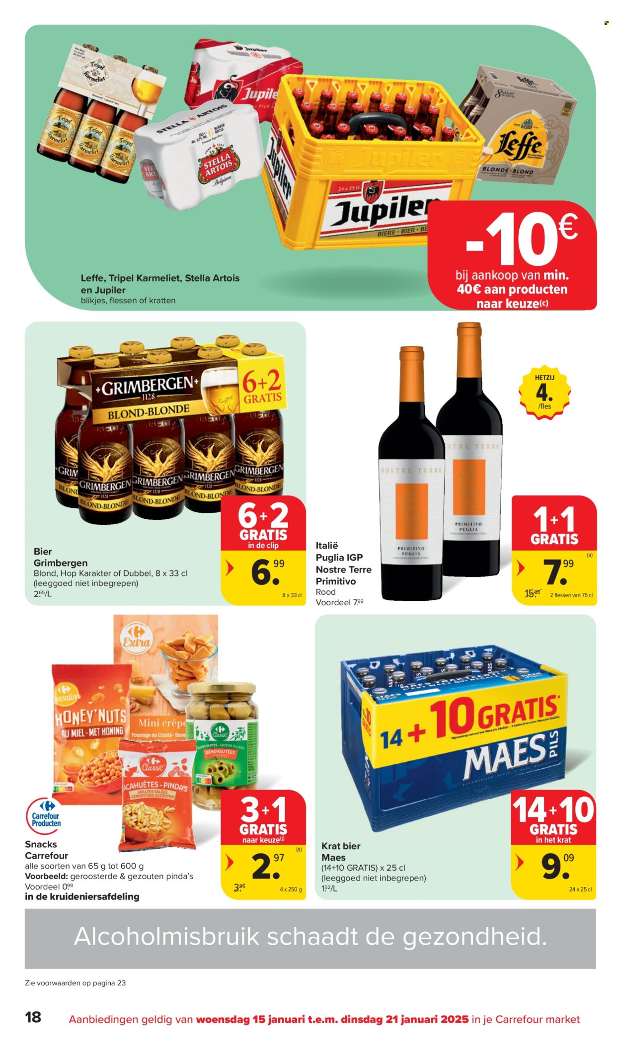 Catalogue Carrefour market - 15.1.2025 - 21.1.2025. Page 18.