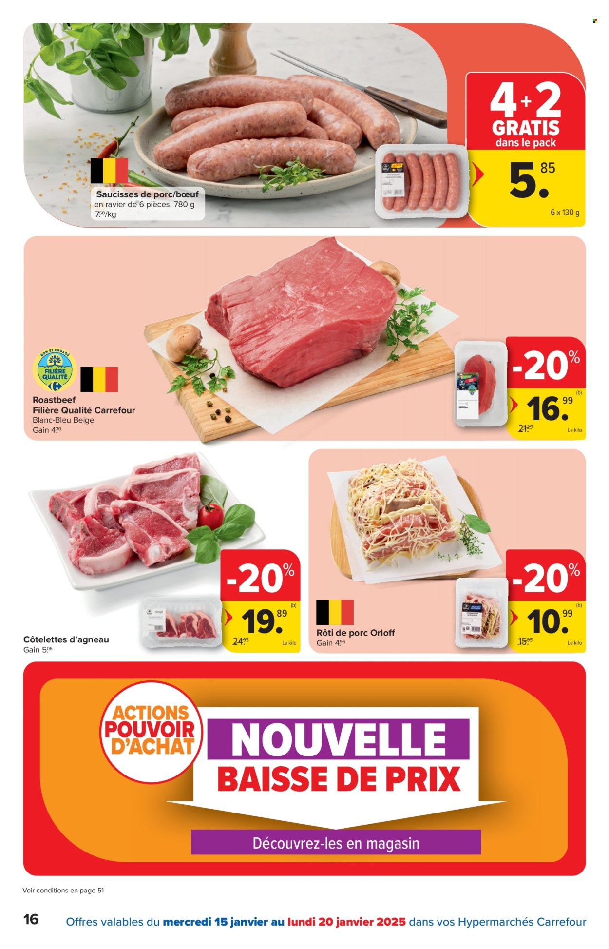 Catalogue Carrefour hypermarkt - 15.1.2025 - 27.1.2025. Page 16.