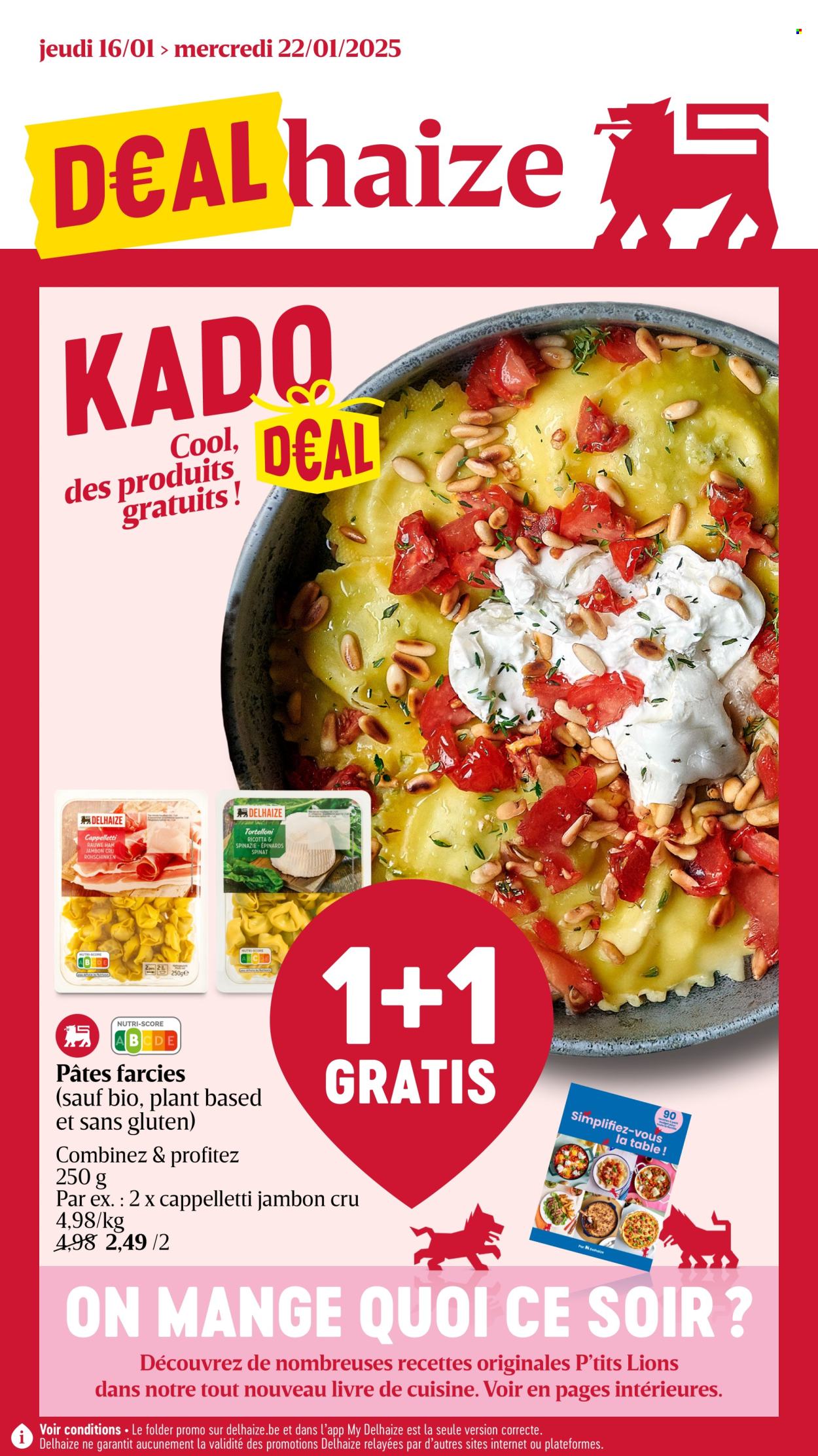 Catalogue Delhaize - 16.1.2025 - 22.1.2025. Page 1.