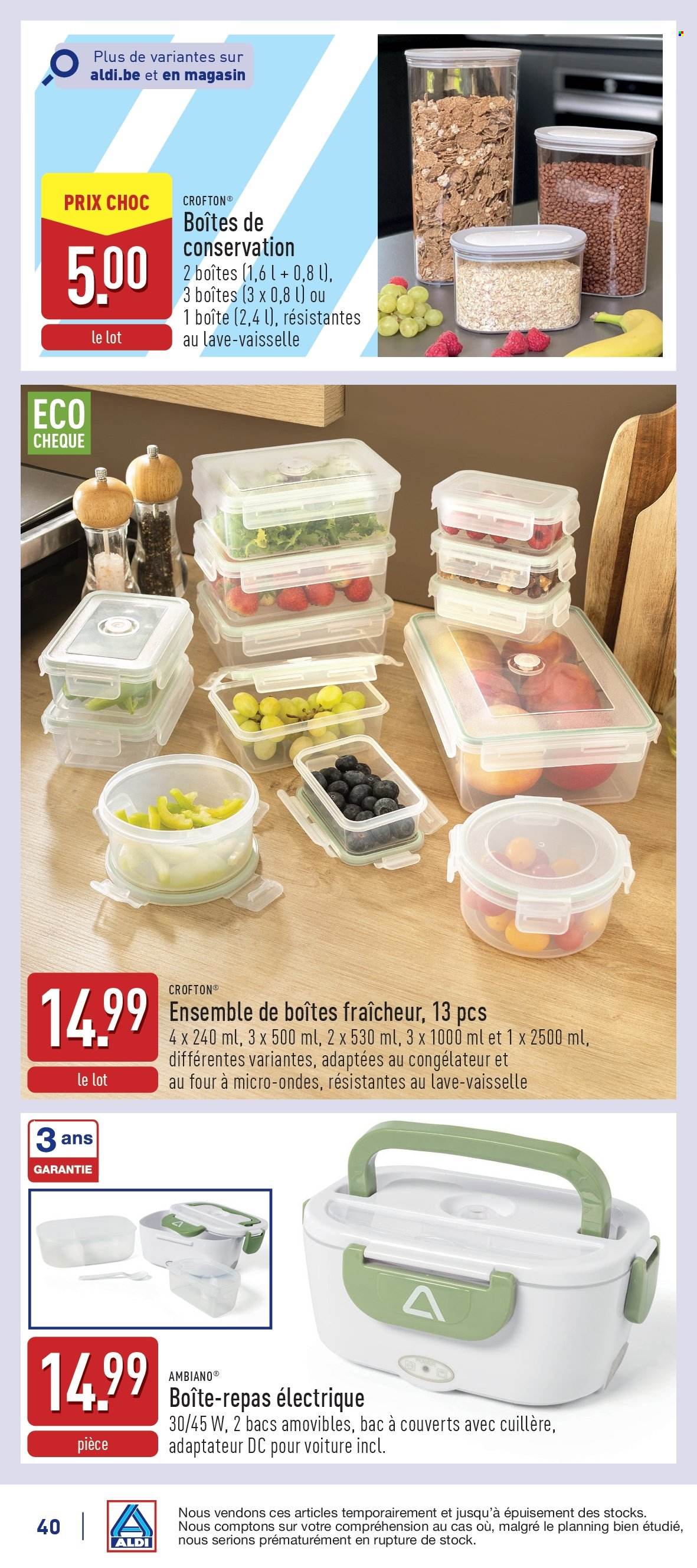 Catalogue ALDI - 20.1.2025 - 25.1.2025. Page 40.