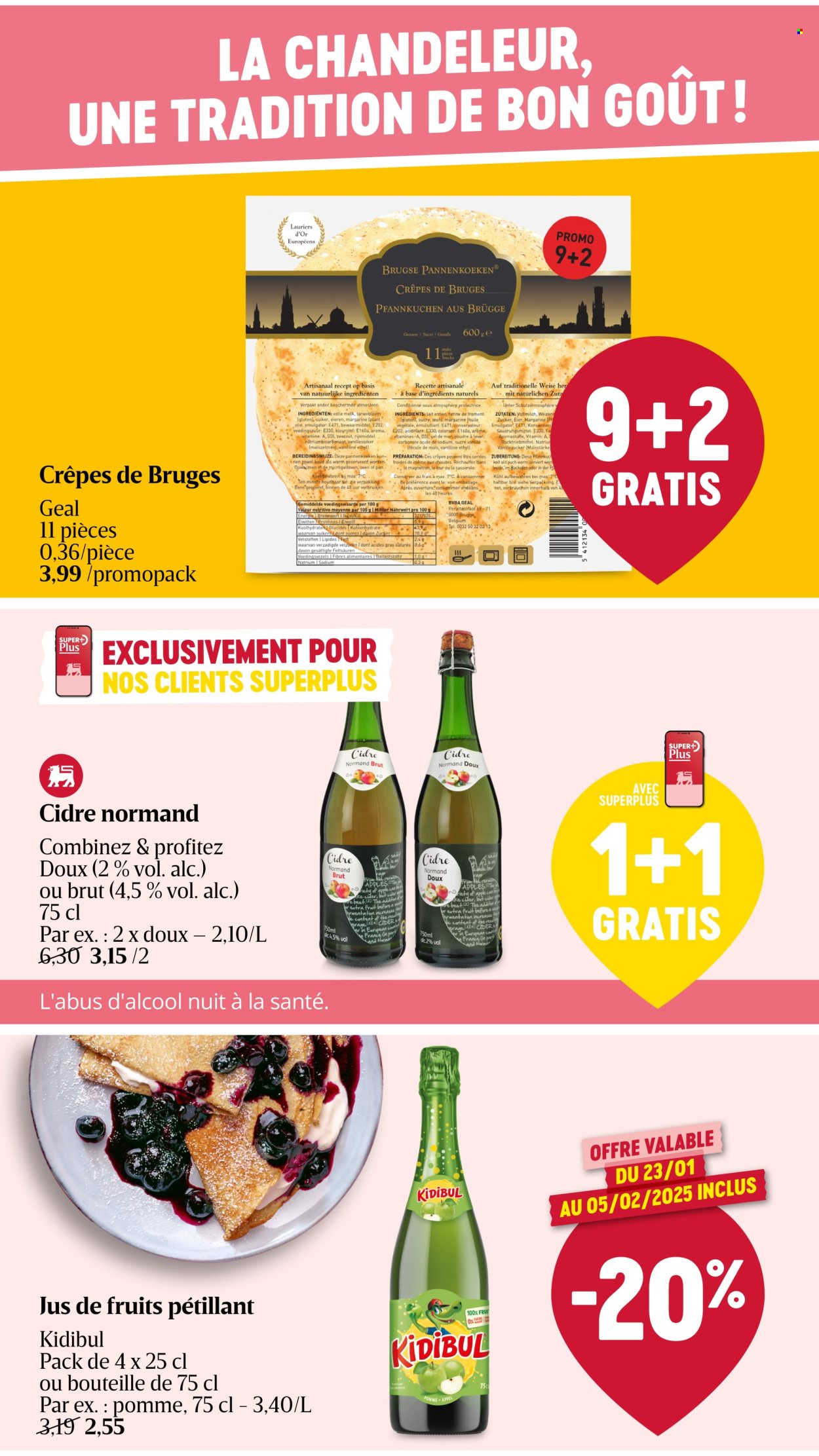 Catalogue Delhaize - 23.1.2025 - 29.1.2025. Page 11.