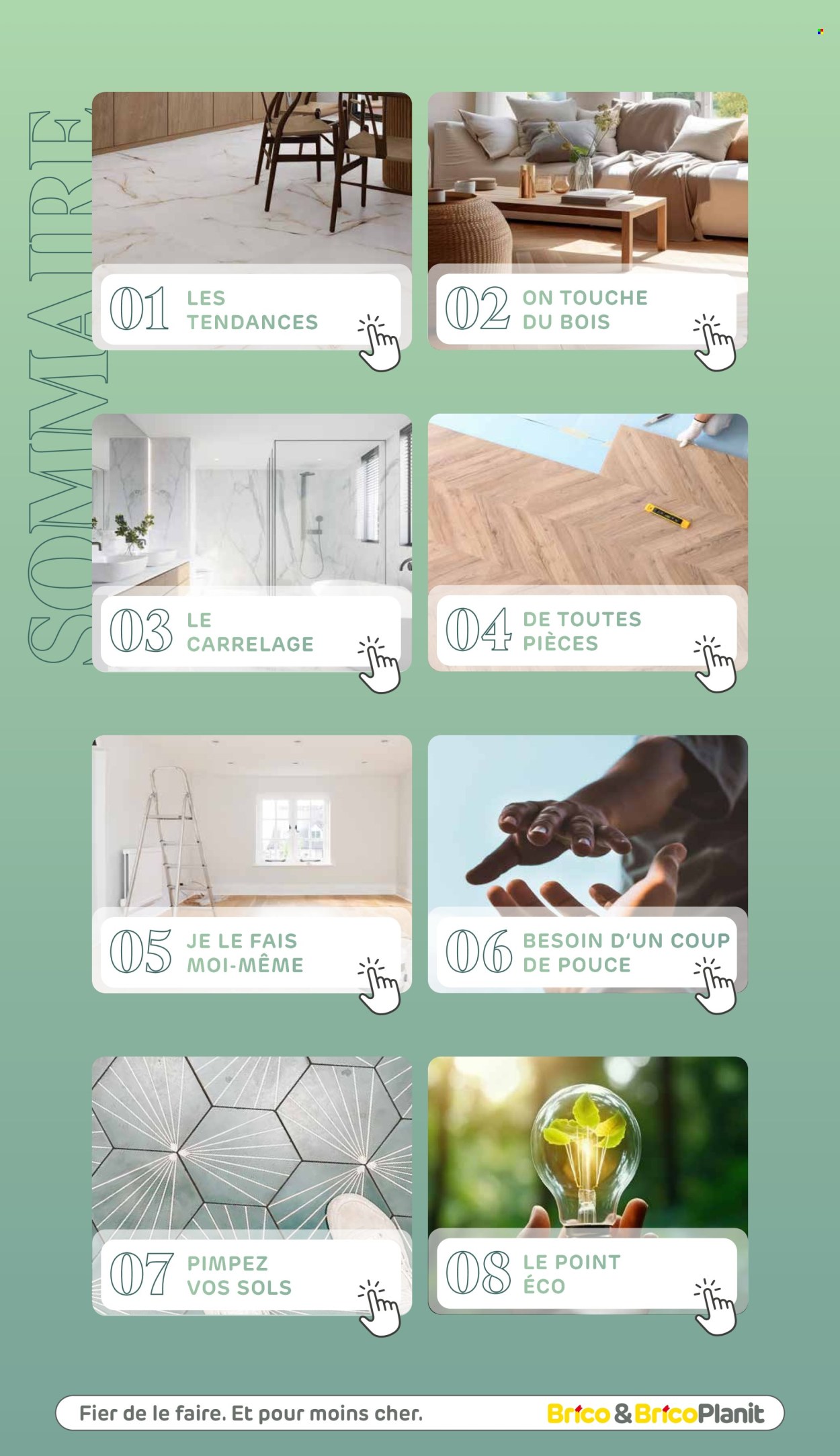 Catalogue Brico. Page 3.