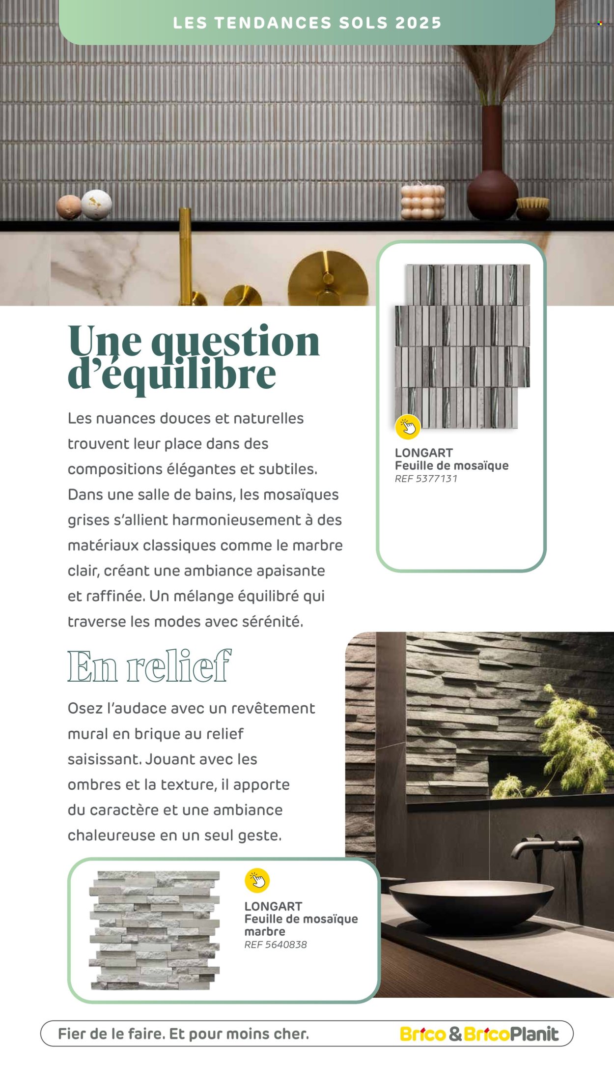 Catalogue Brico. Page 9.
