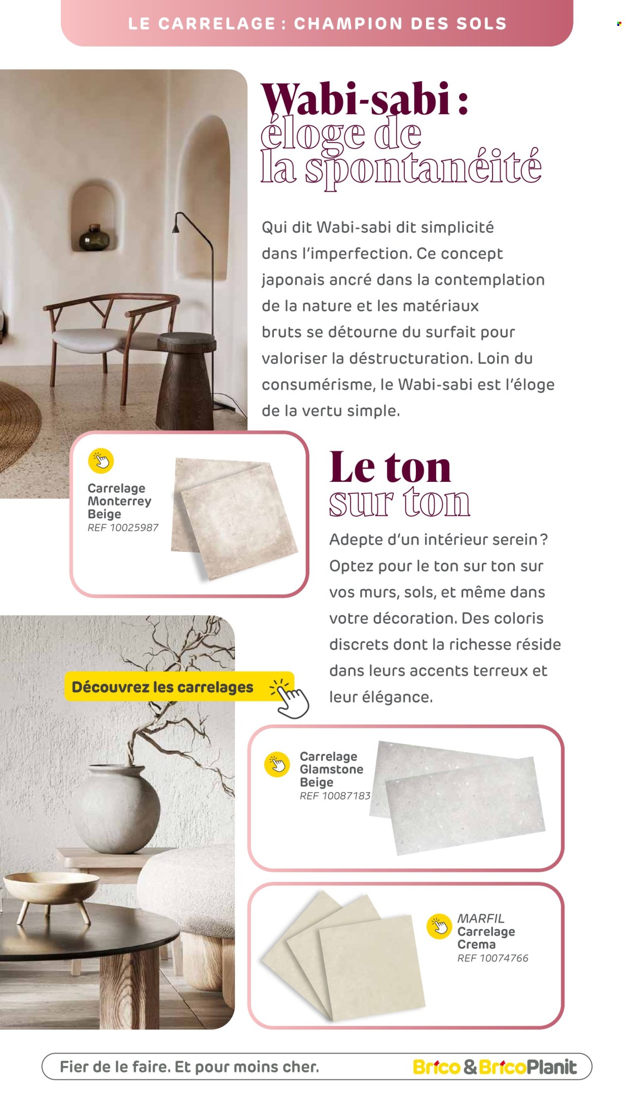Catalogue Brico. Page 36.