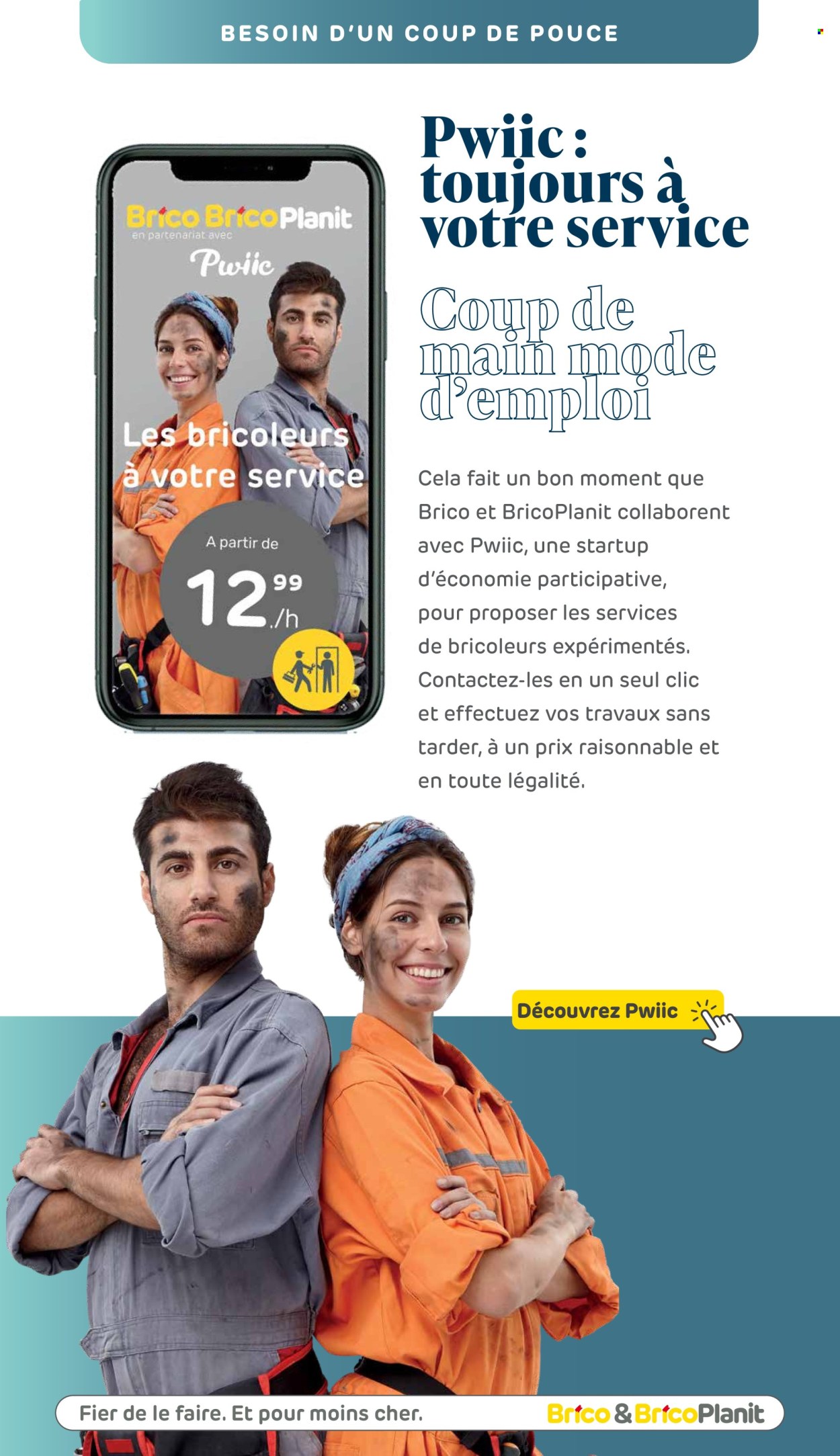 Catalogue Brico. Page 72.