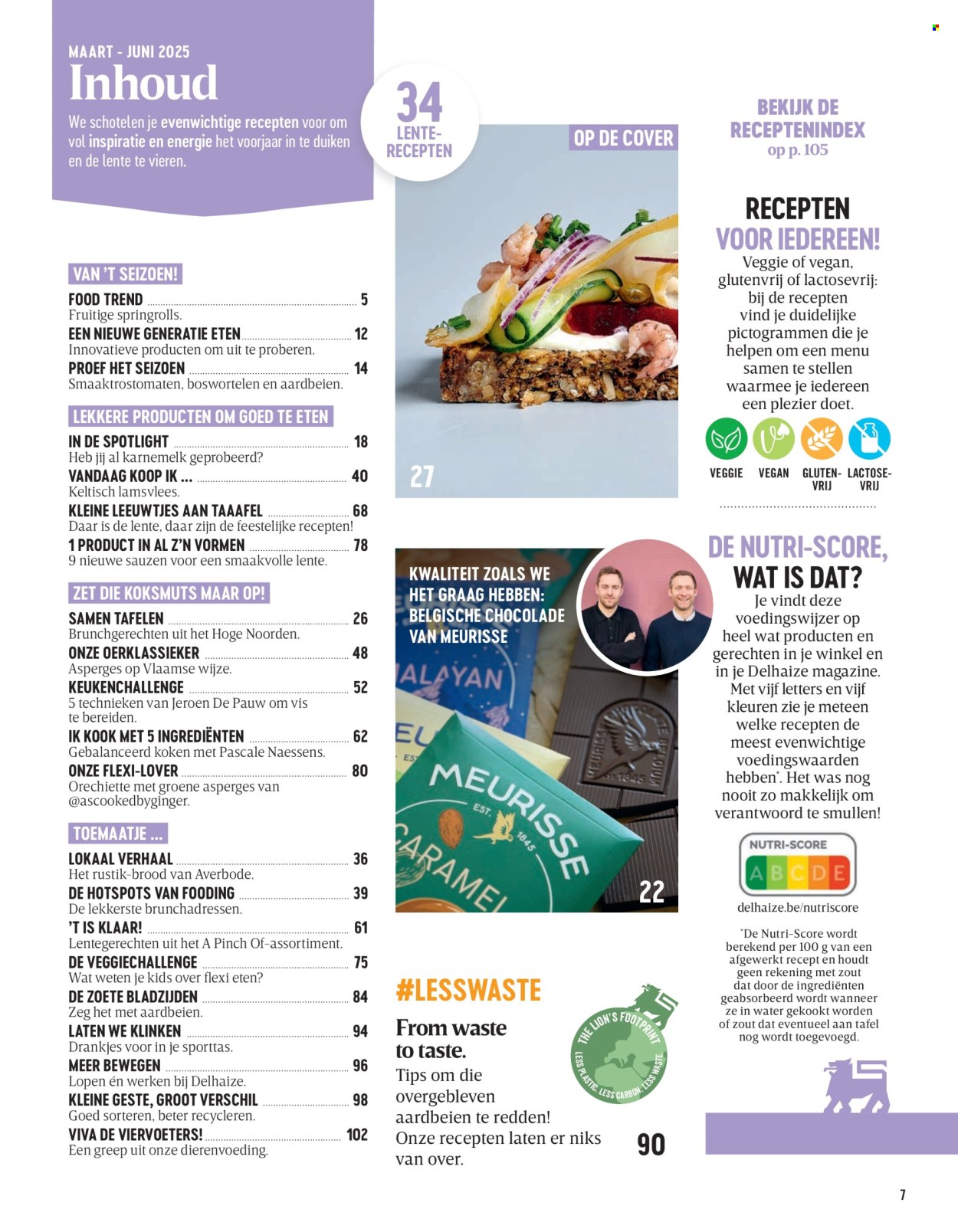 Catalogue Delhaize. Page 7.