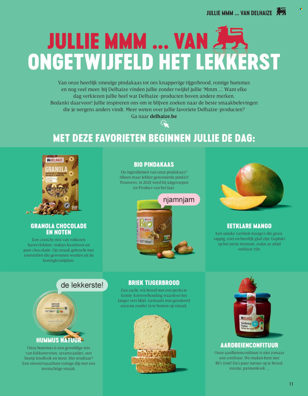 Catalogue Delhaize. Page 11.