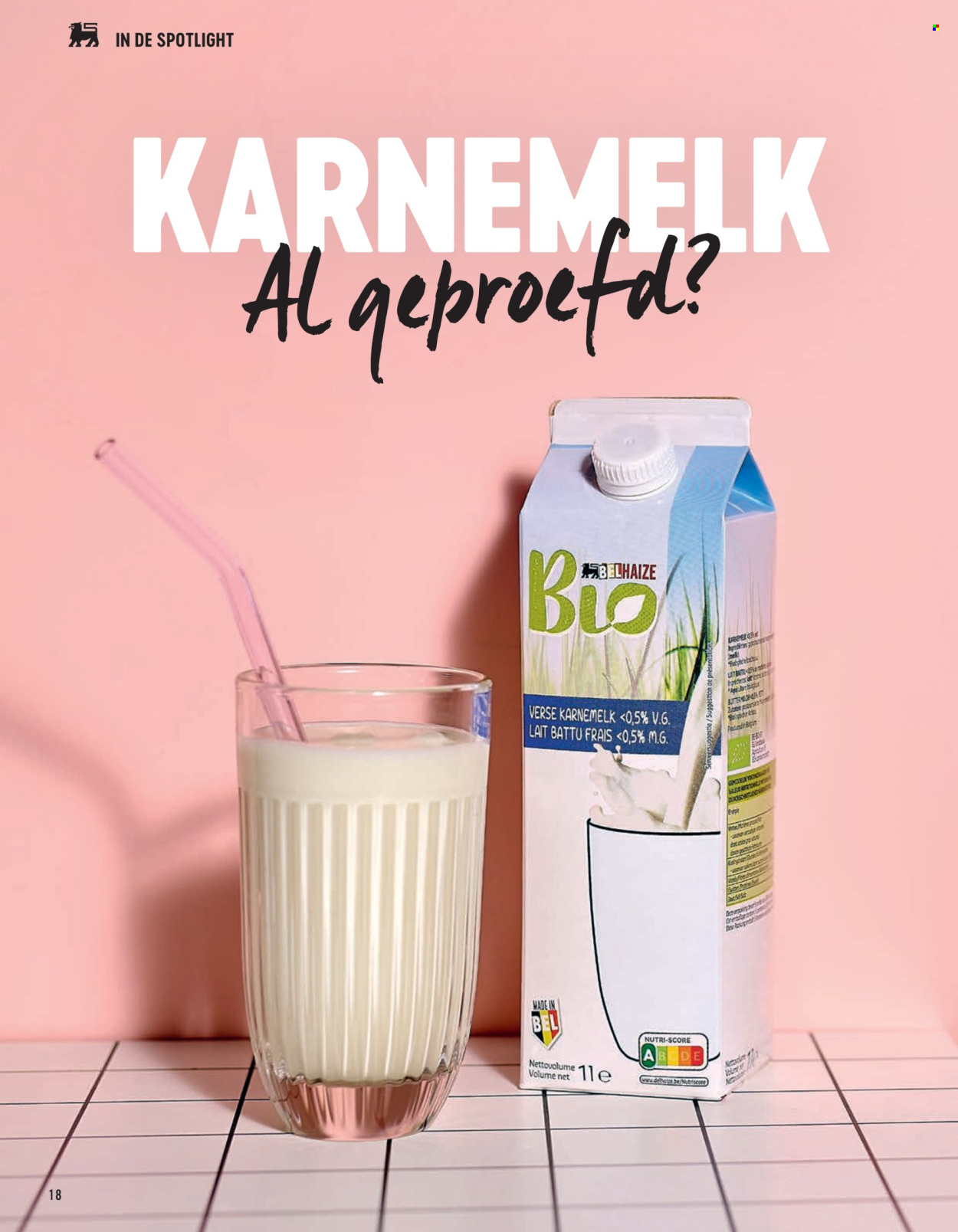 Catalogue Delhaize. Page 18.