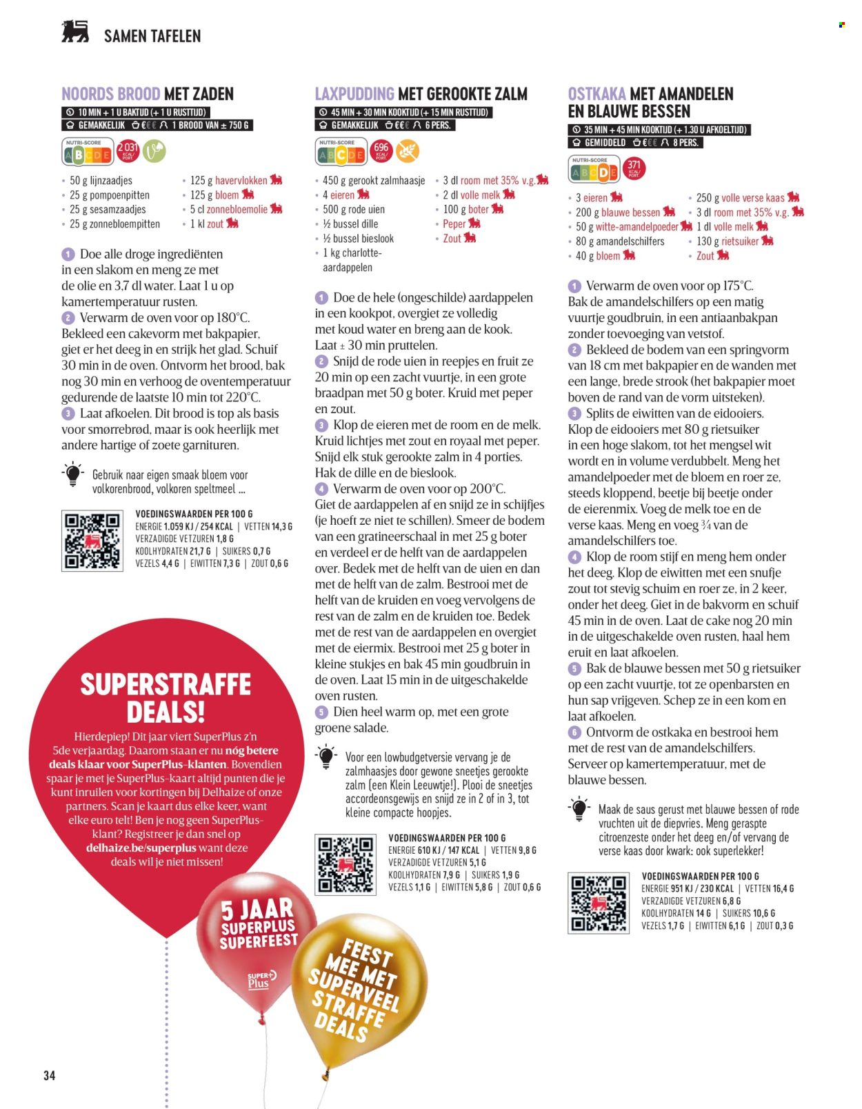 Catalogue Delhaize. Page 34.