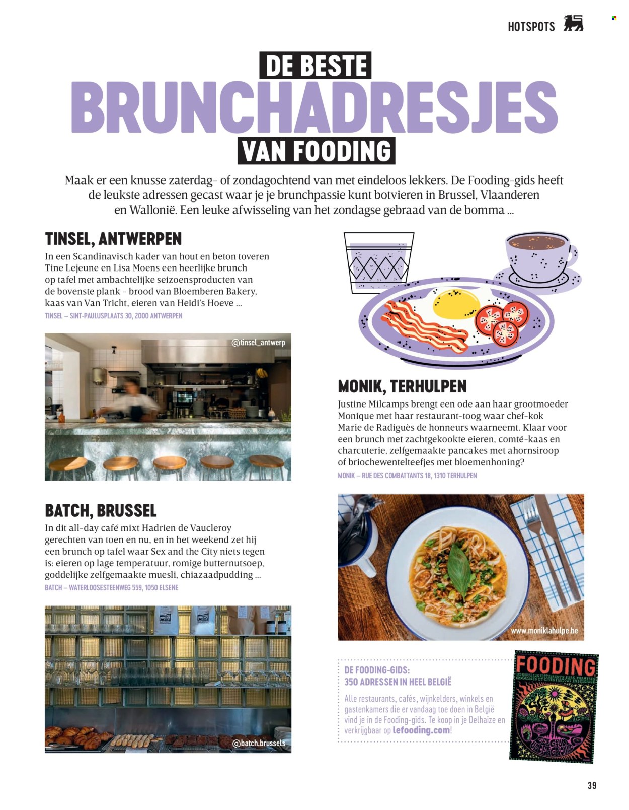 Catalogue Delhaize. Page 39.