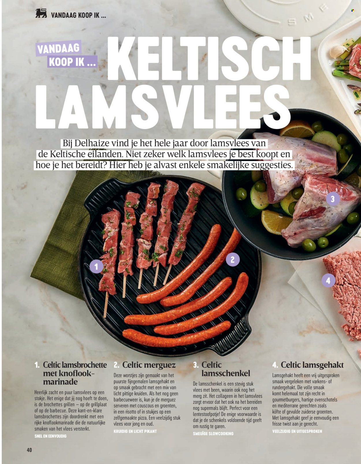 Catalogue Delhaize. Page 40.