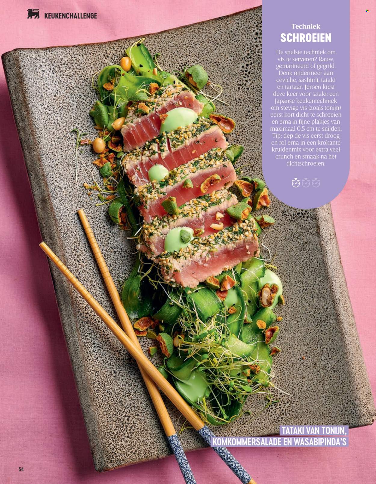 Catalogue Delhaize. Page 54.