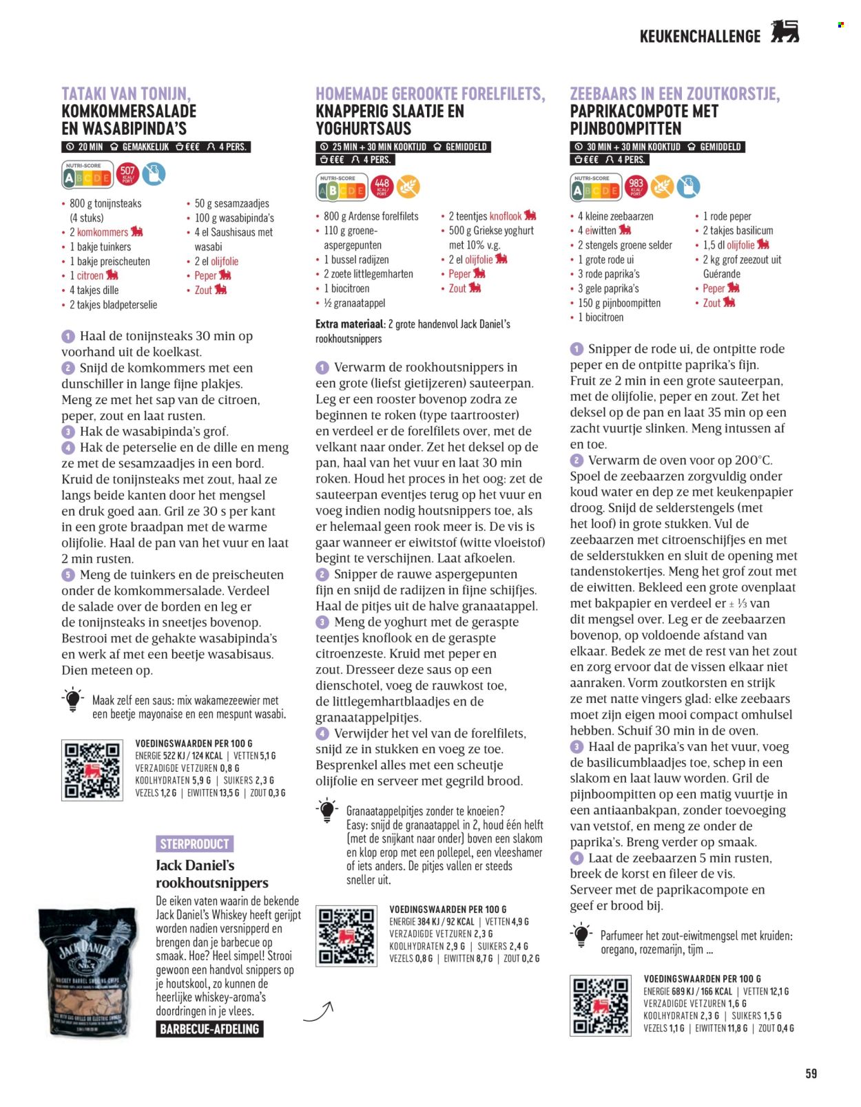 Catalogue Delhaize. Page 59.