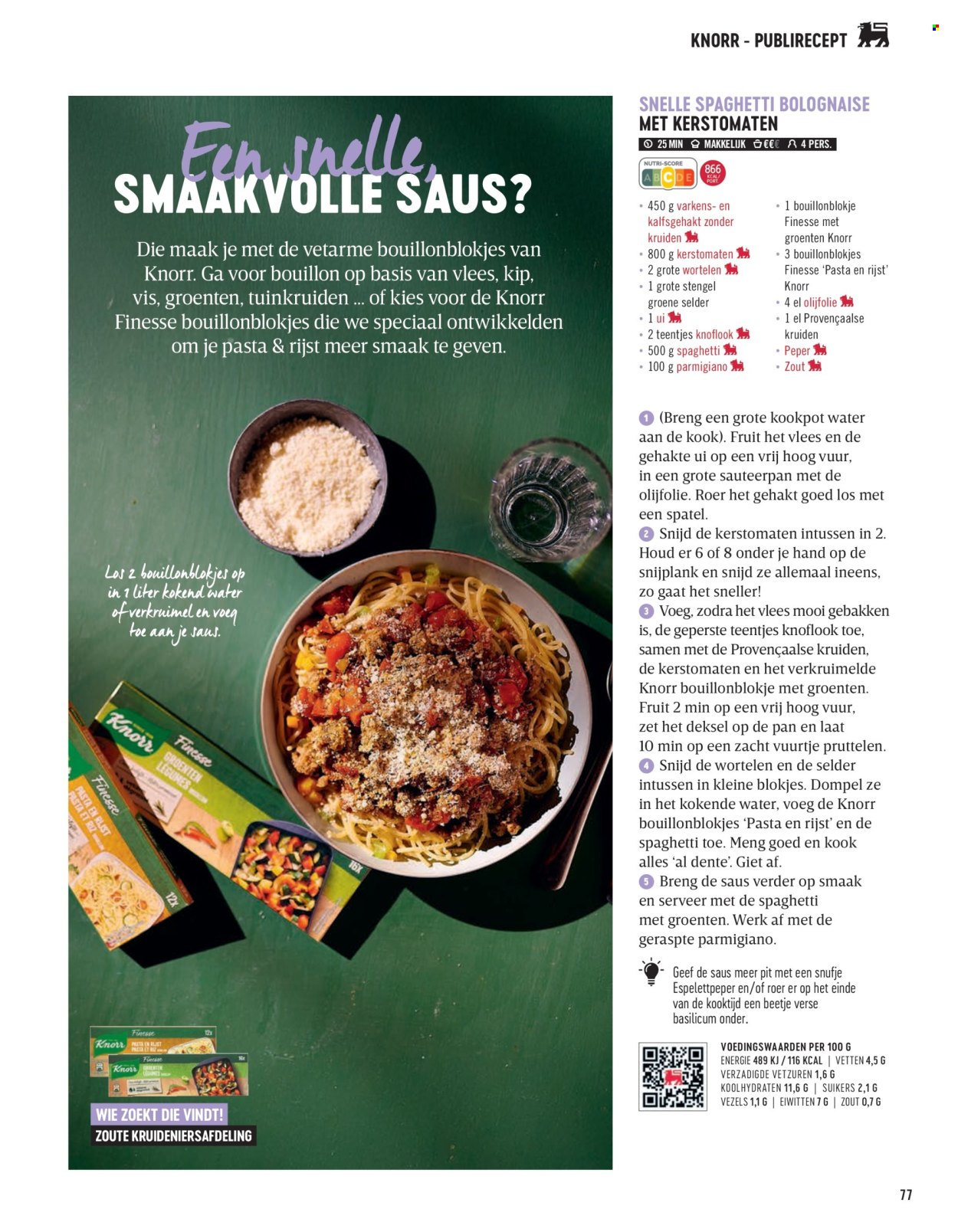 Catalogue Delhaize. Page 77.