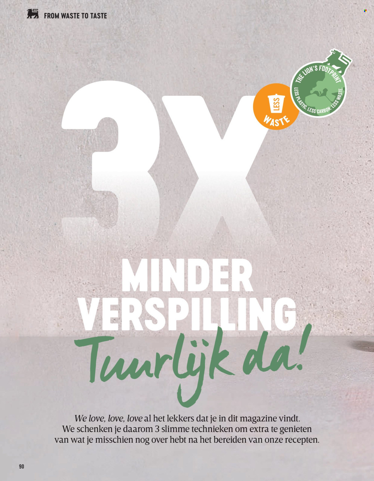 Catalogue Delhaize. Page 90.