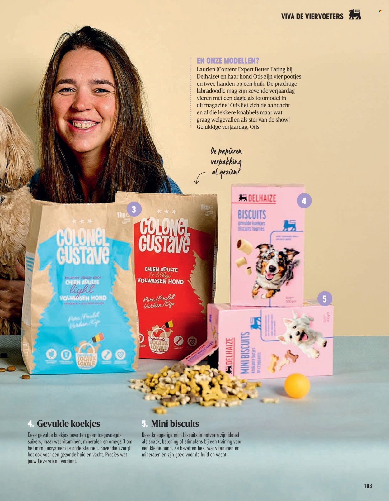 Catalogue Delhaize. Page 103.