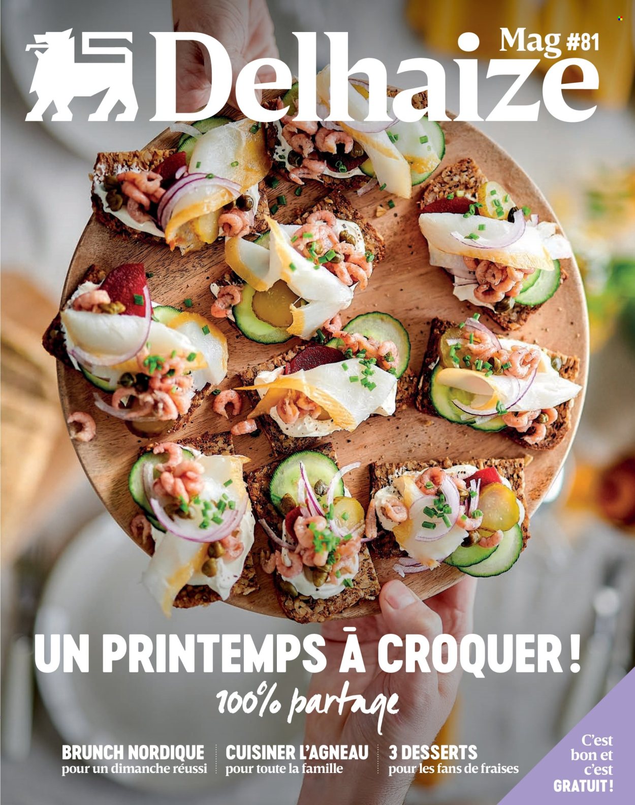 Catalogue Delhaize. Page 1.