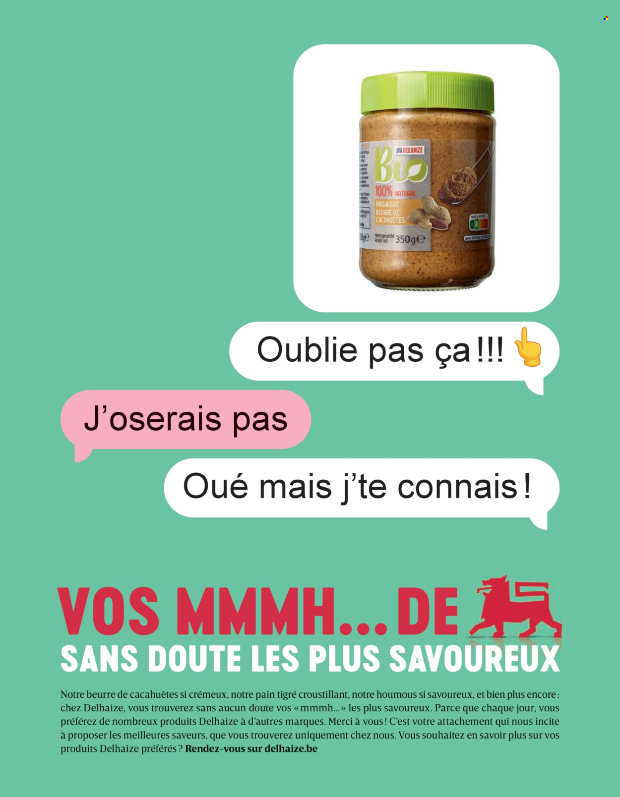 Catalogue Delhaize. Page 2.
