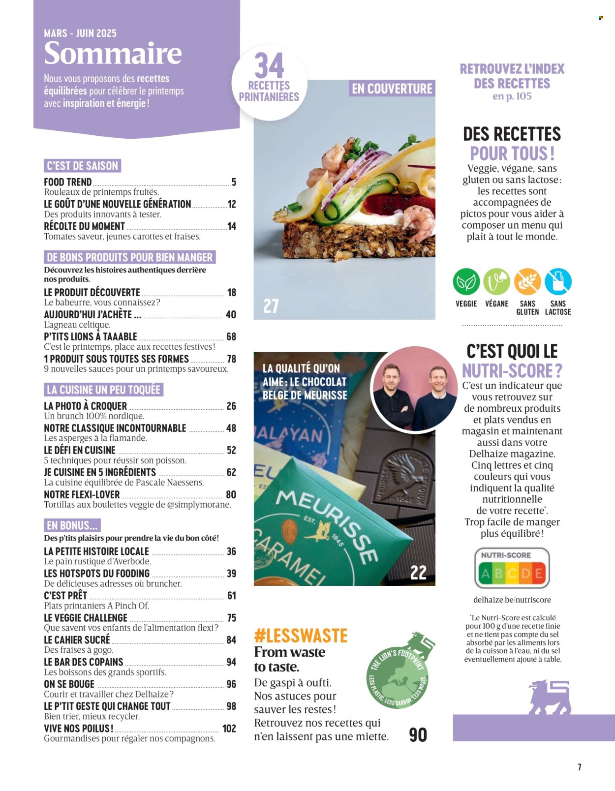 Catalogue Delhaize. Page 7.