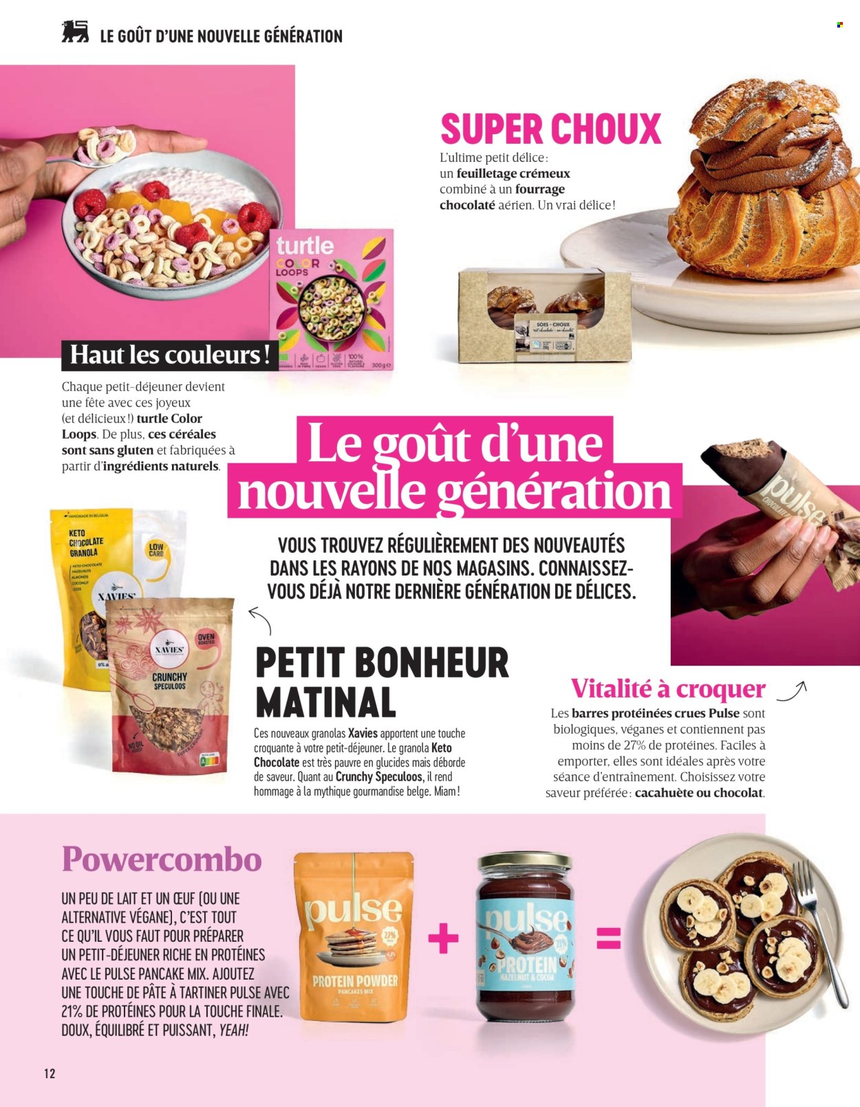 Catalogue Delhaize. Page 12.