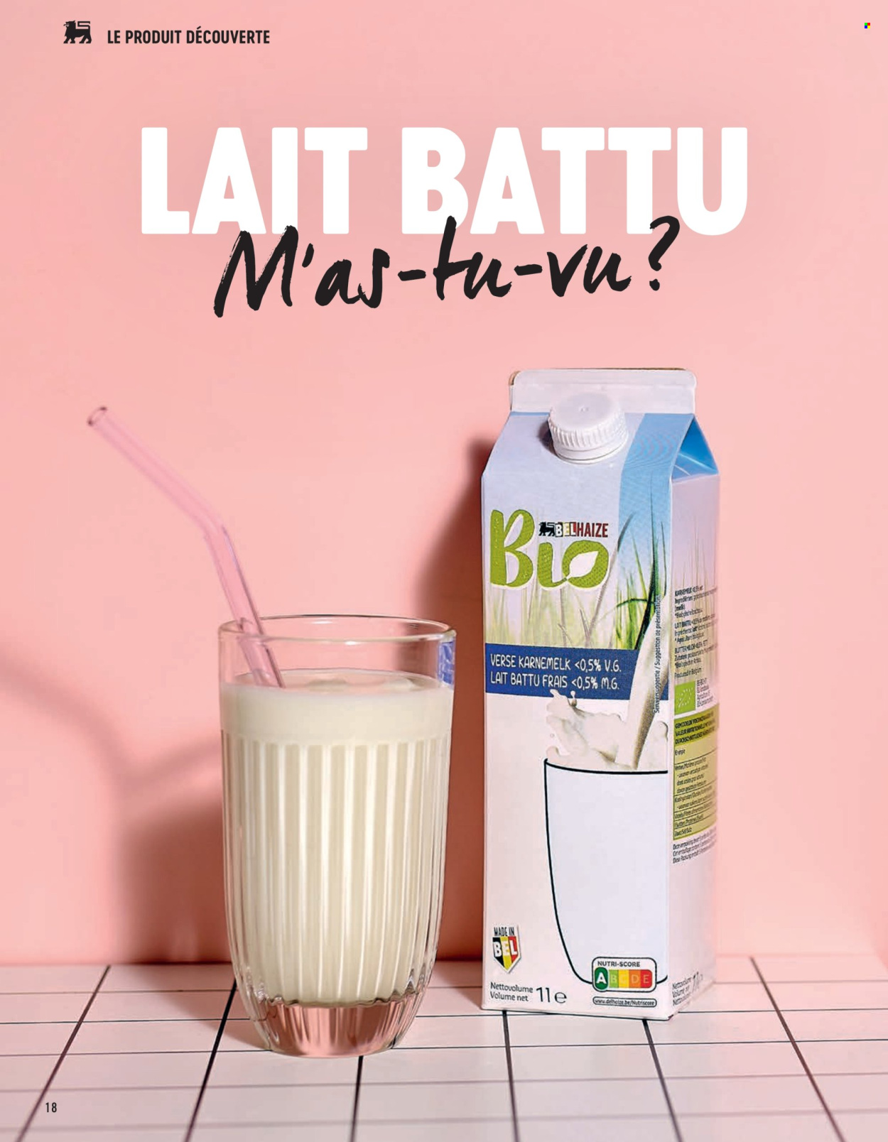 Catalogue Delhaize. Page 18.