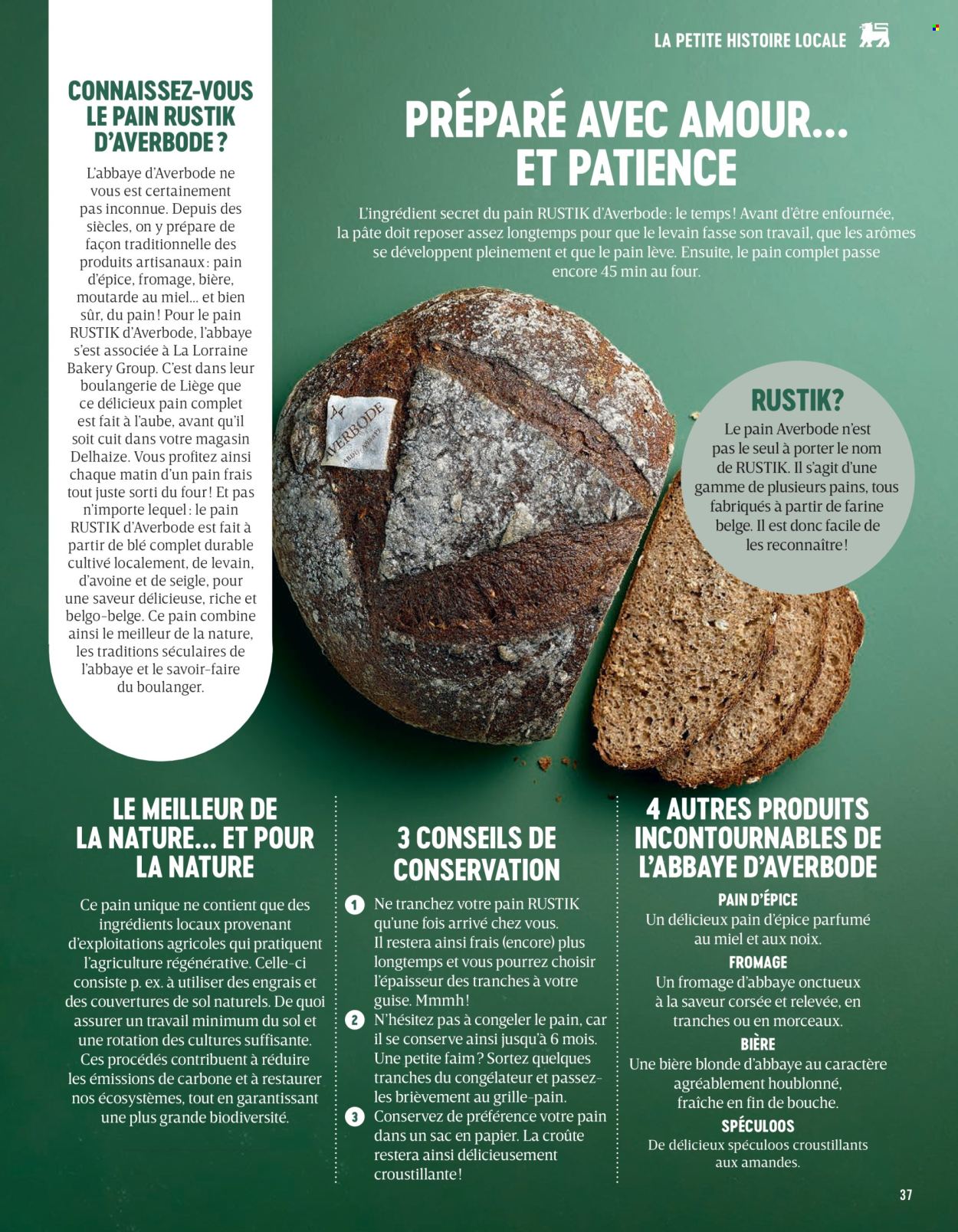 Catalogue Delhaize. Page 37.