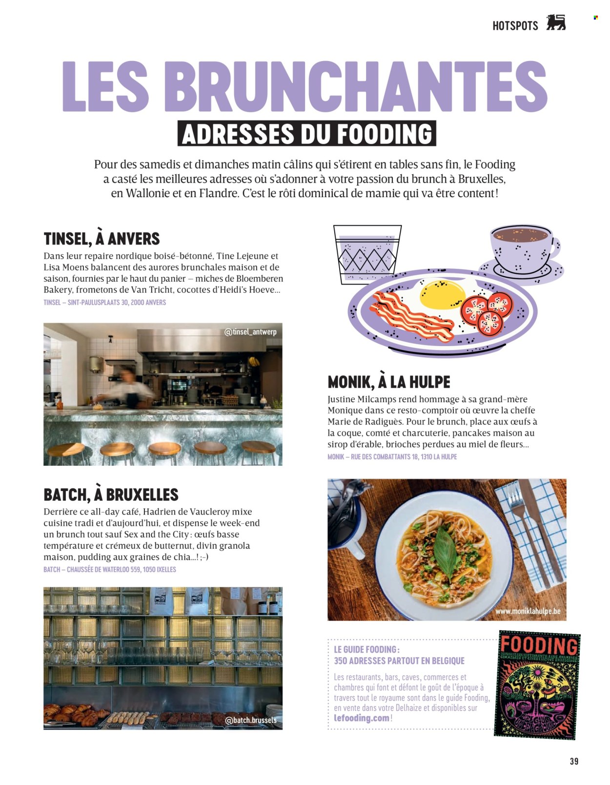 Catalogue Delhaize. Page 39.