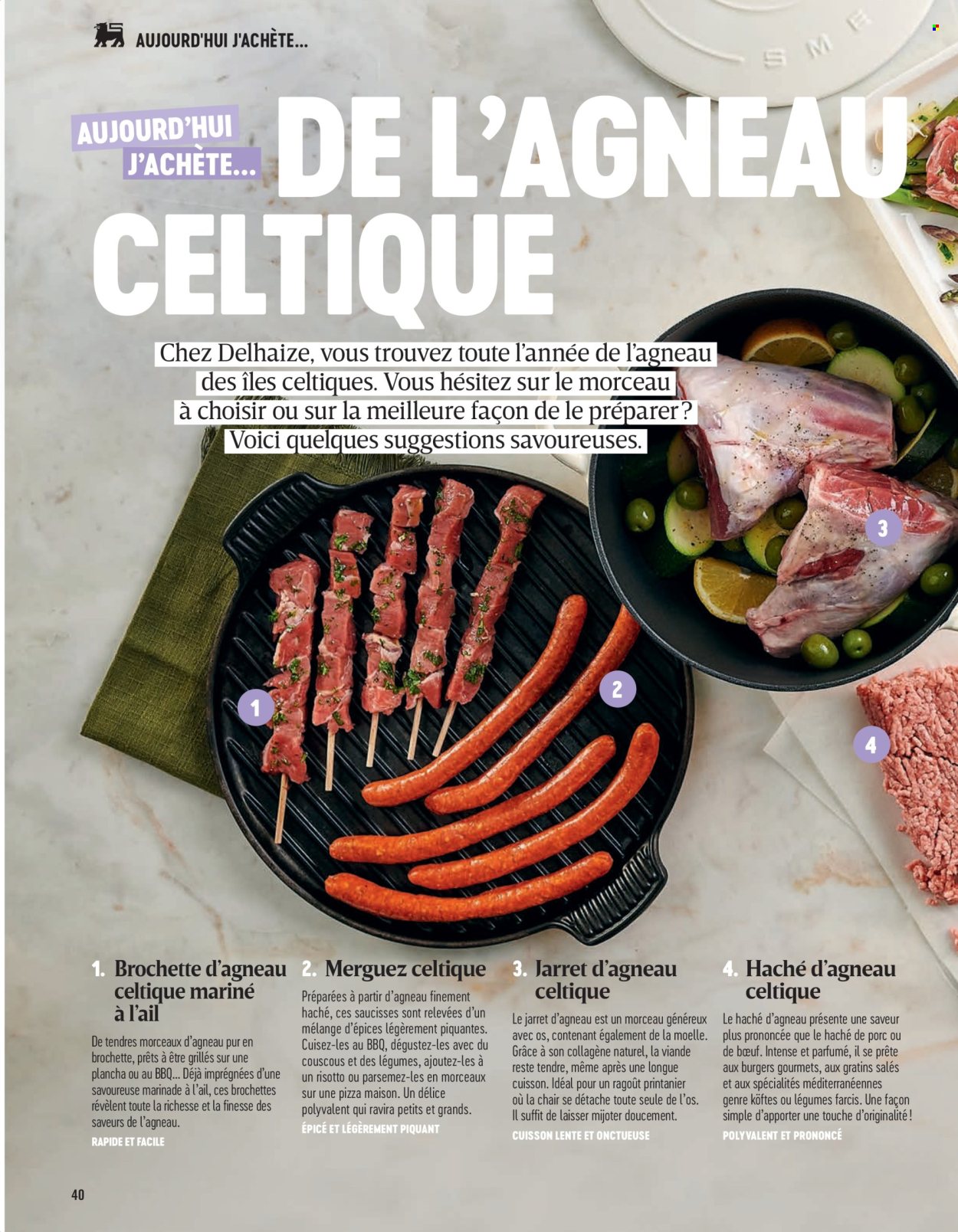 Catalogue Delhaize. Page 40.