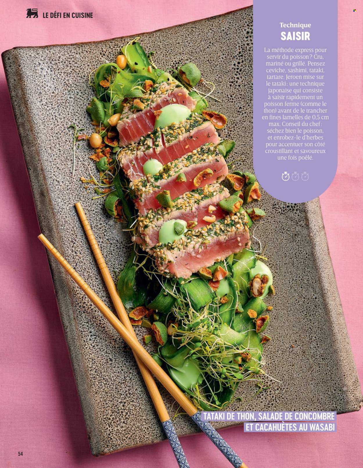 Catalogue Delhaize. Page 54.