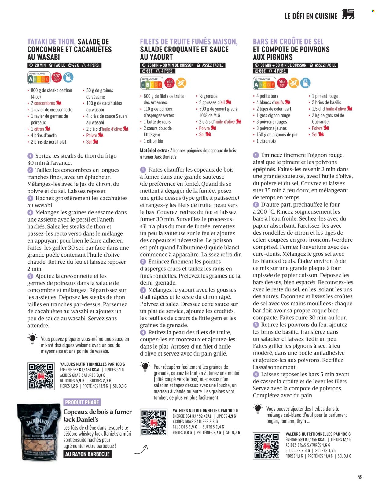 Catalogue Delhaize. Page 59.