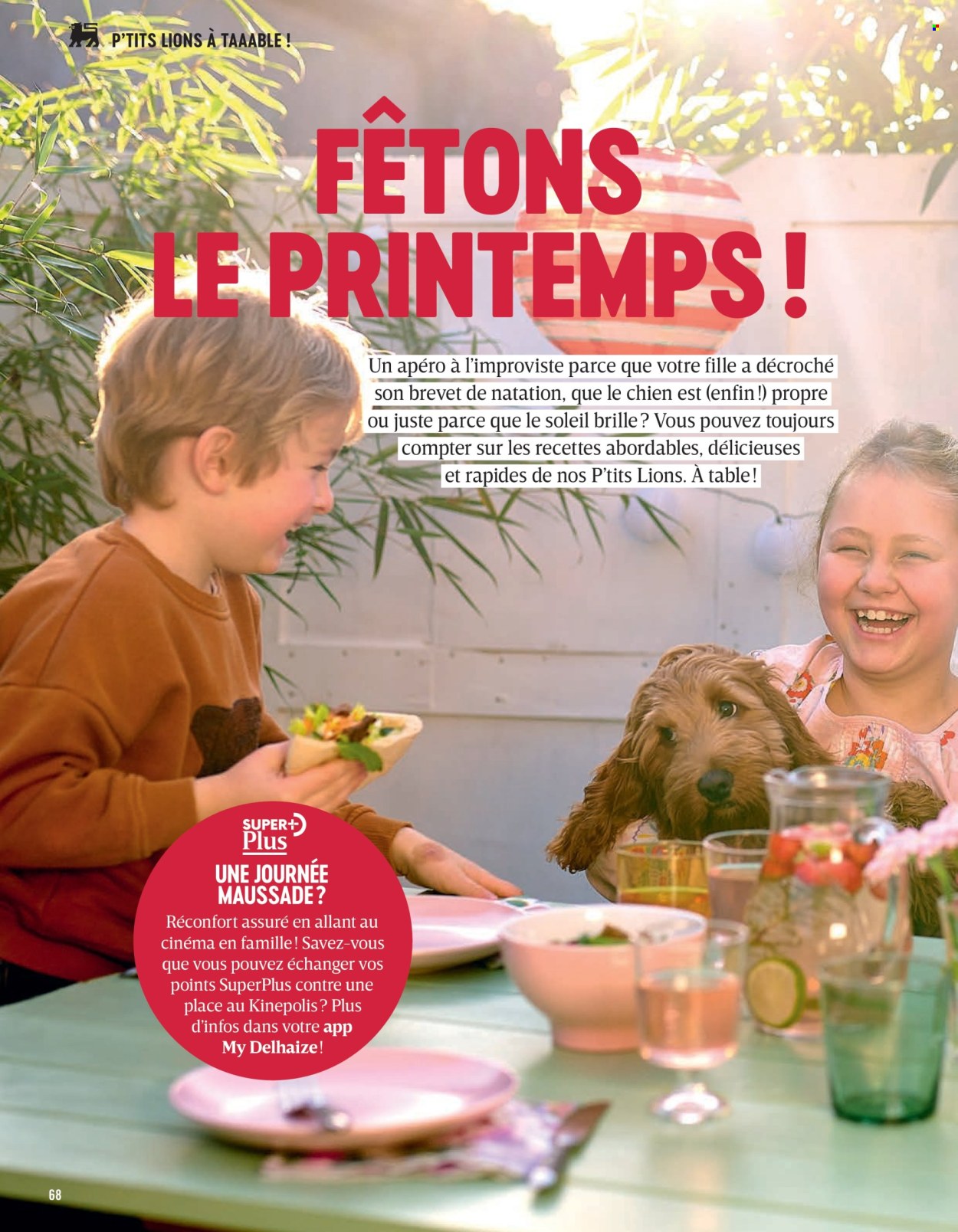 Catalogue Delhaize. Page 68.