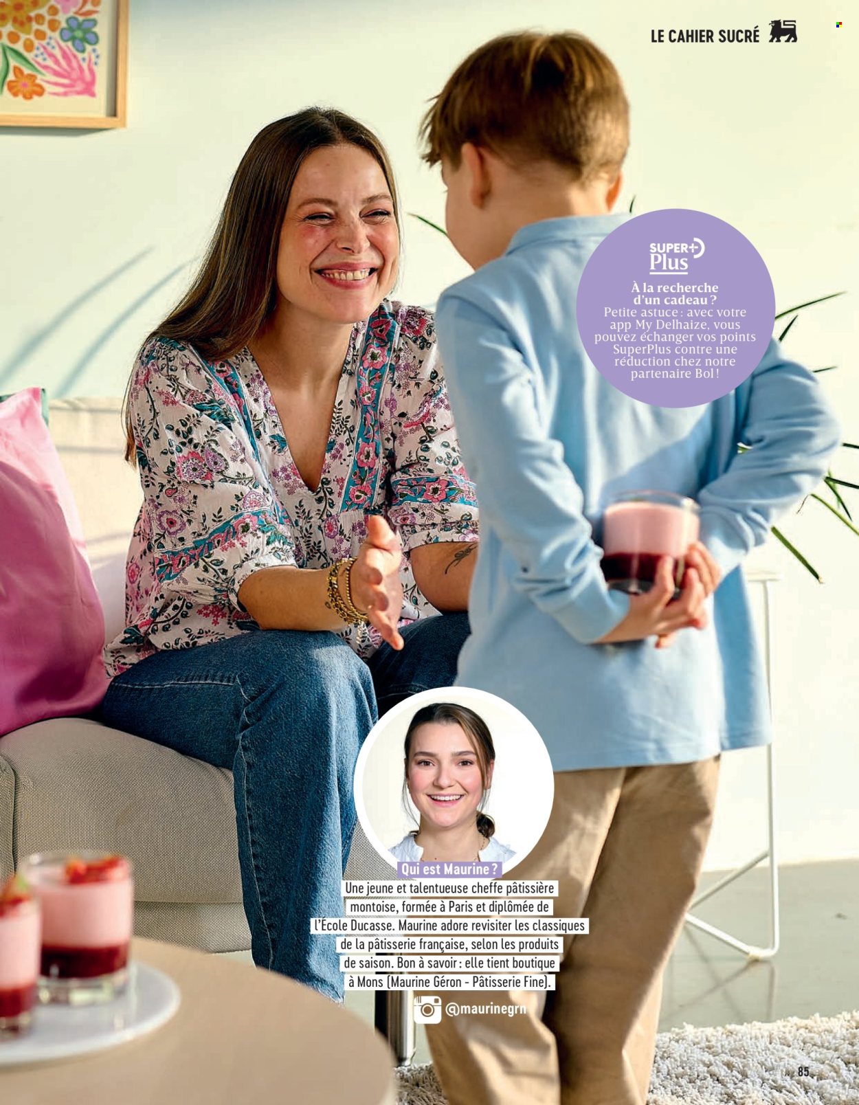 Catalogue Delhaize. Page 85.