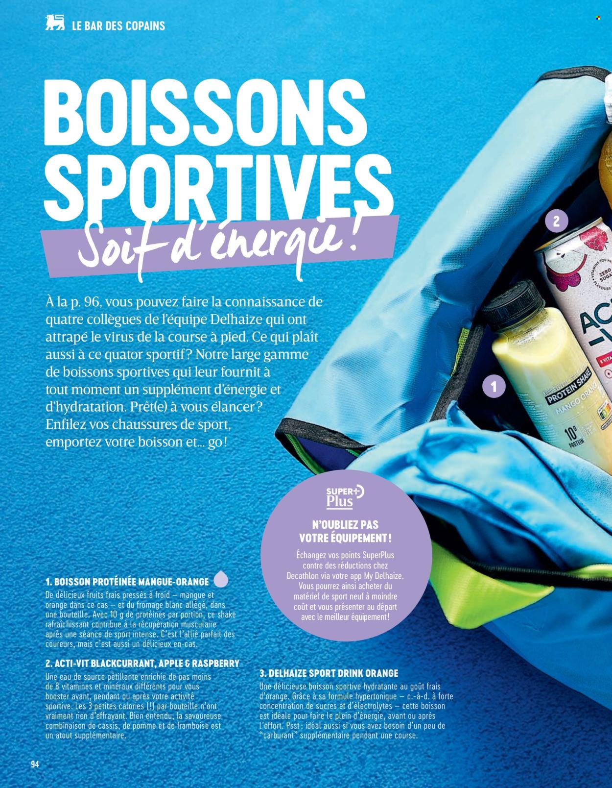 Catalogue Delhaize. Page 94.