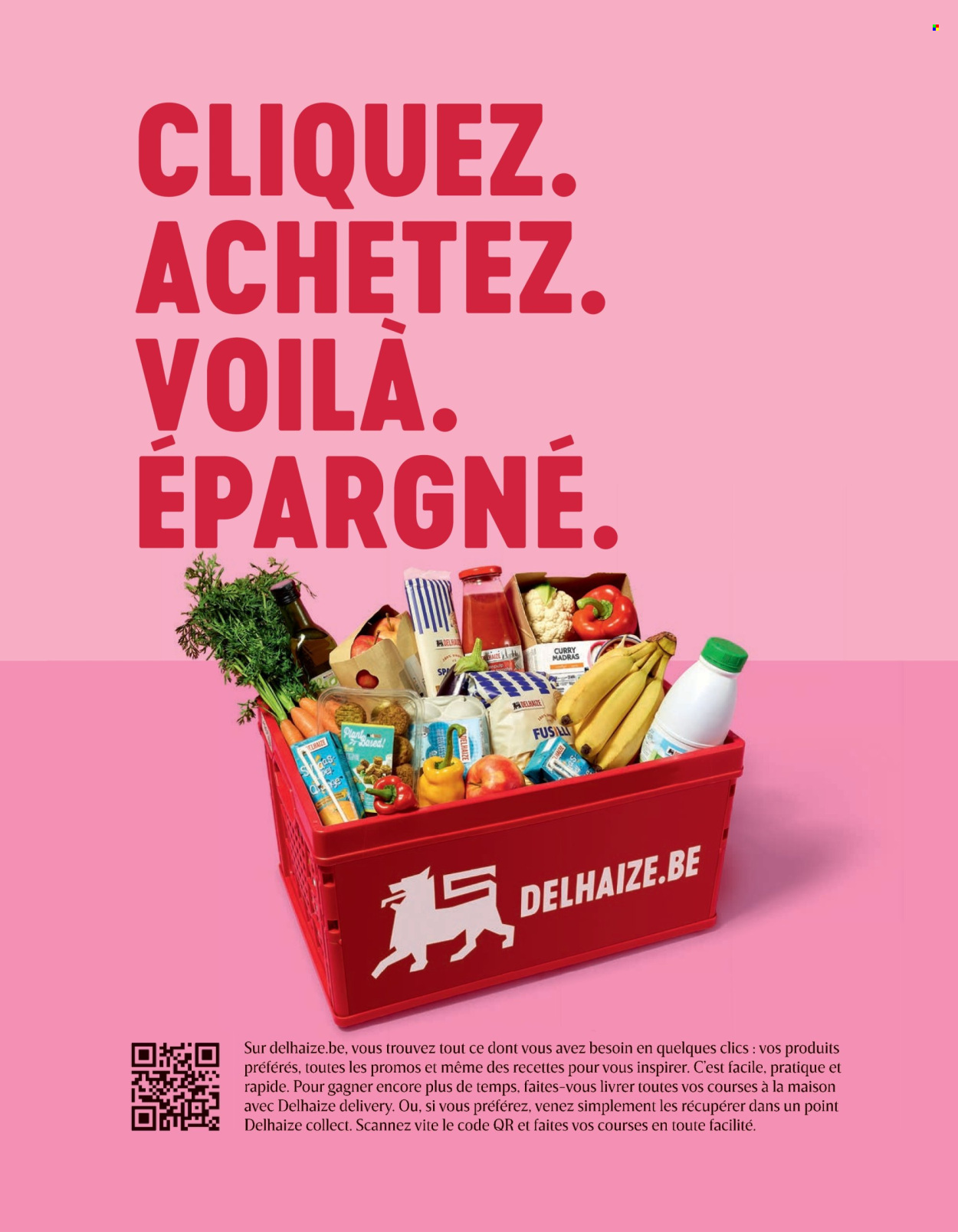 Catalogue Delhaize. Page 108.