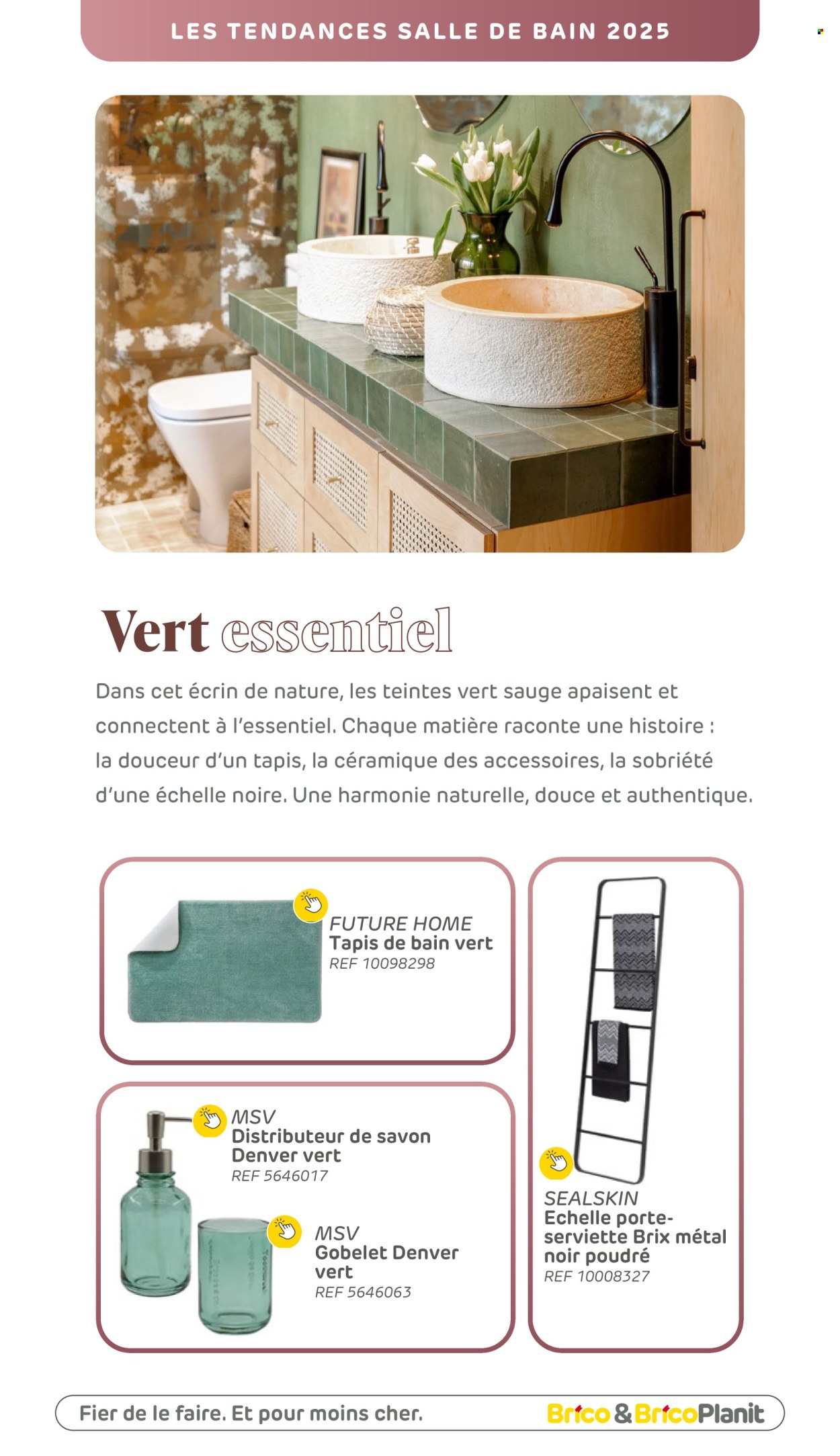 Catalogue Brico. Page 15.